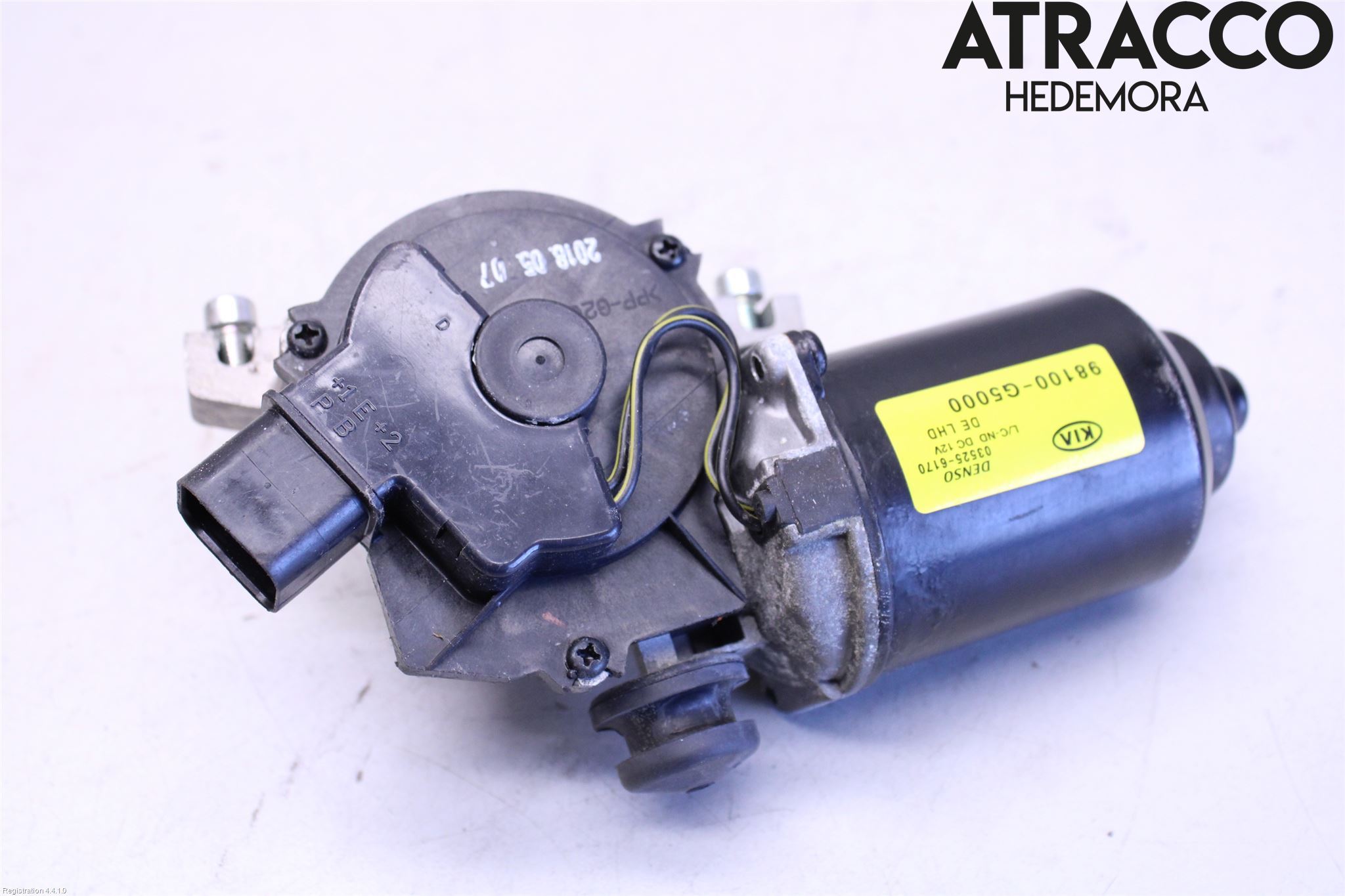 Kia NIRO (DE) 17-22 Torkarmotor Vindruta