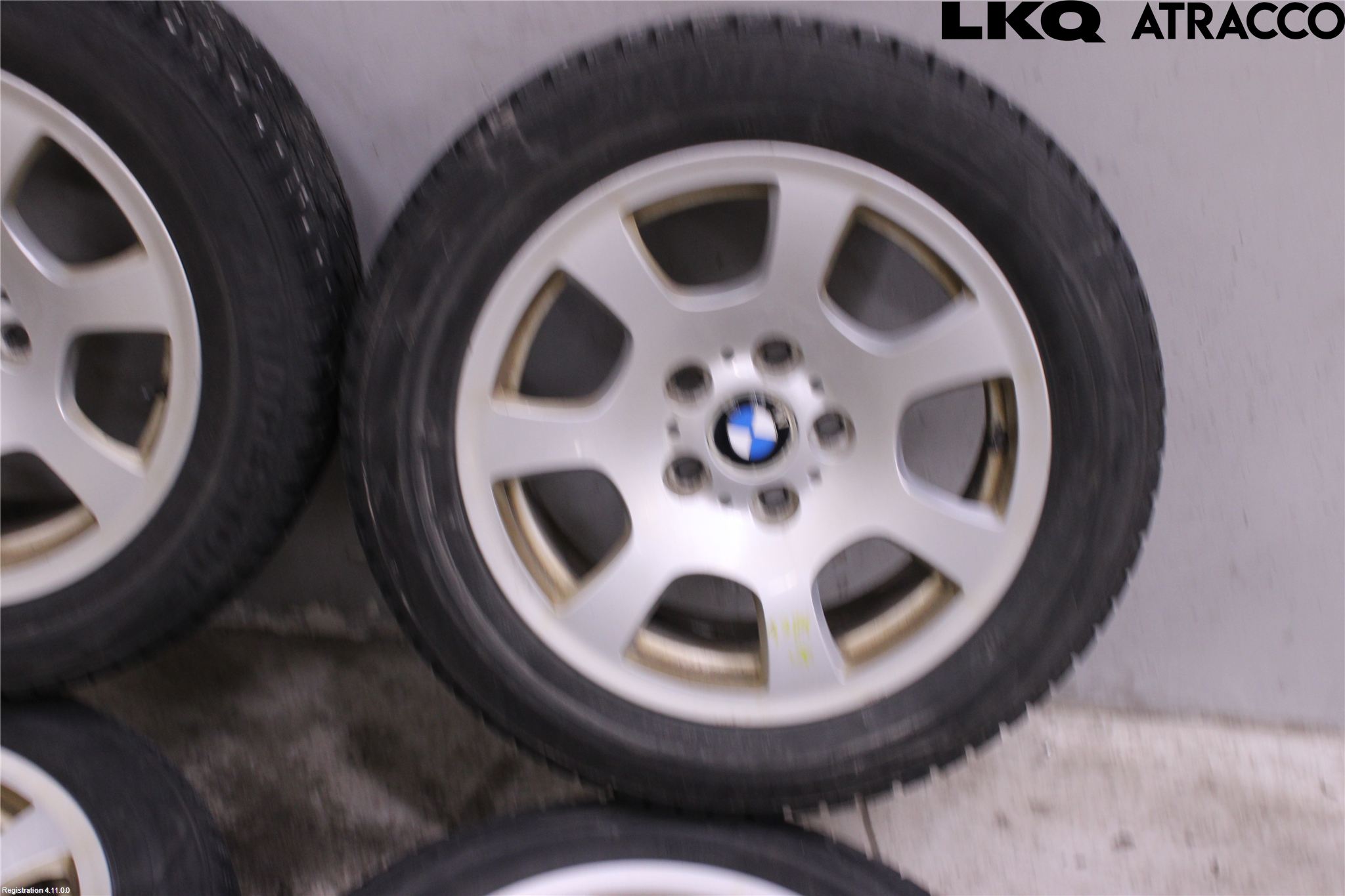 BMW 5 E60/61 Sed/Tou 02-10 Vinterdäck Alumfälg 4St