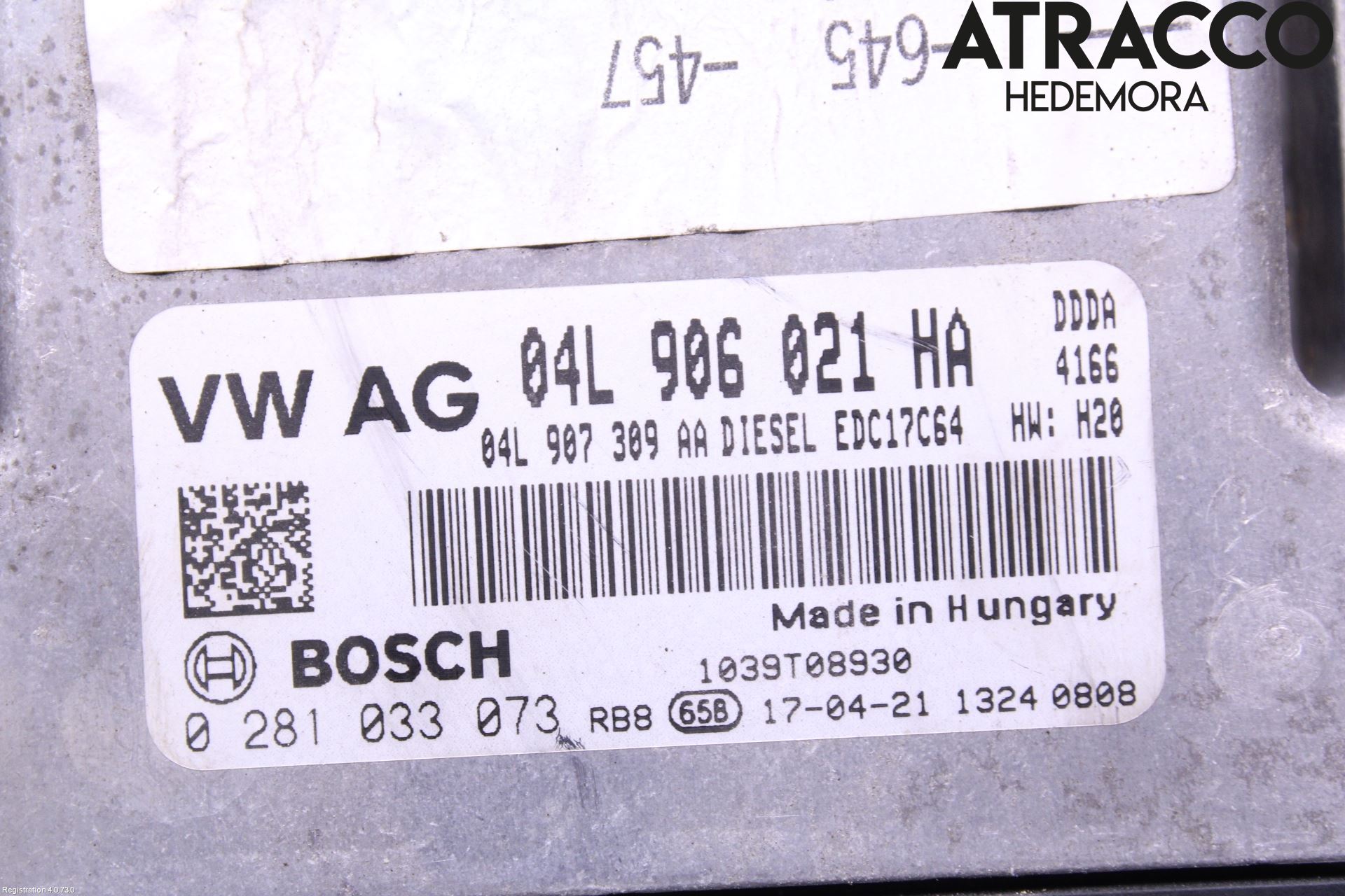 Audi A6/S6 4G 11-18 Styrenhet Inspump Diesel