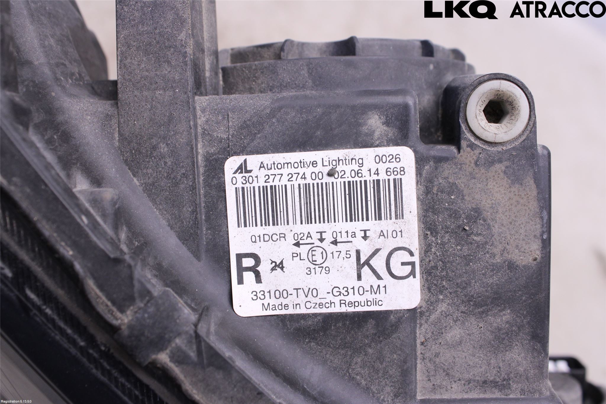 Honda CIVIC 12-16 Strålkastare Höger