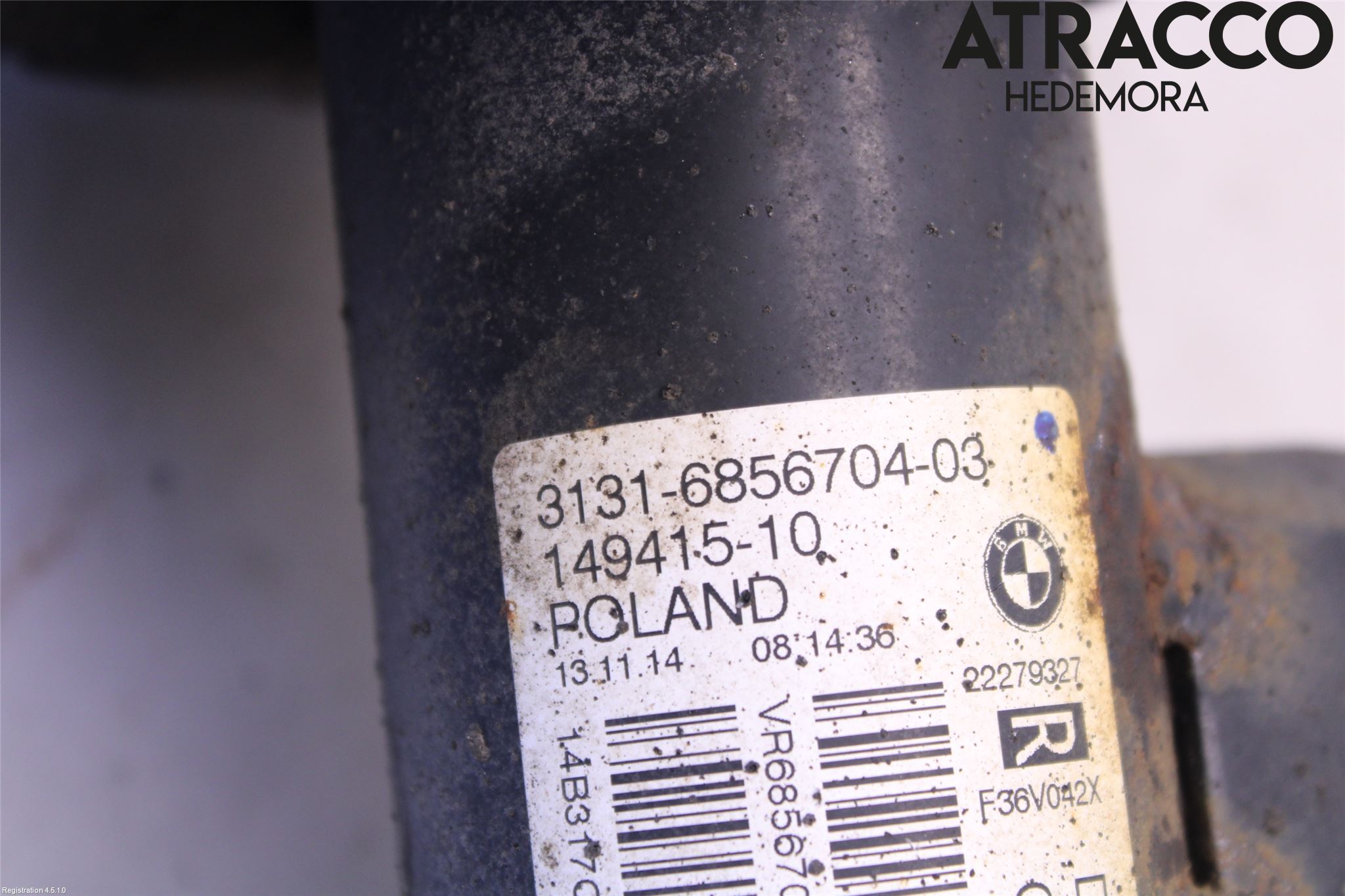 BMW 4 F32/F33/F82/F83 13-20 Fjäderben Fram Höger