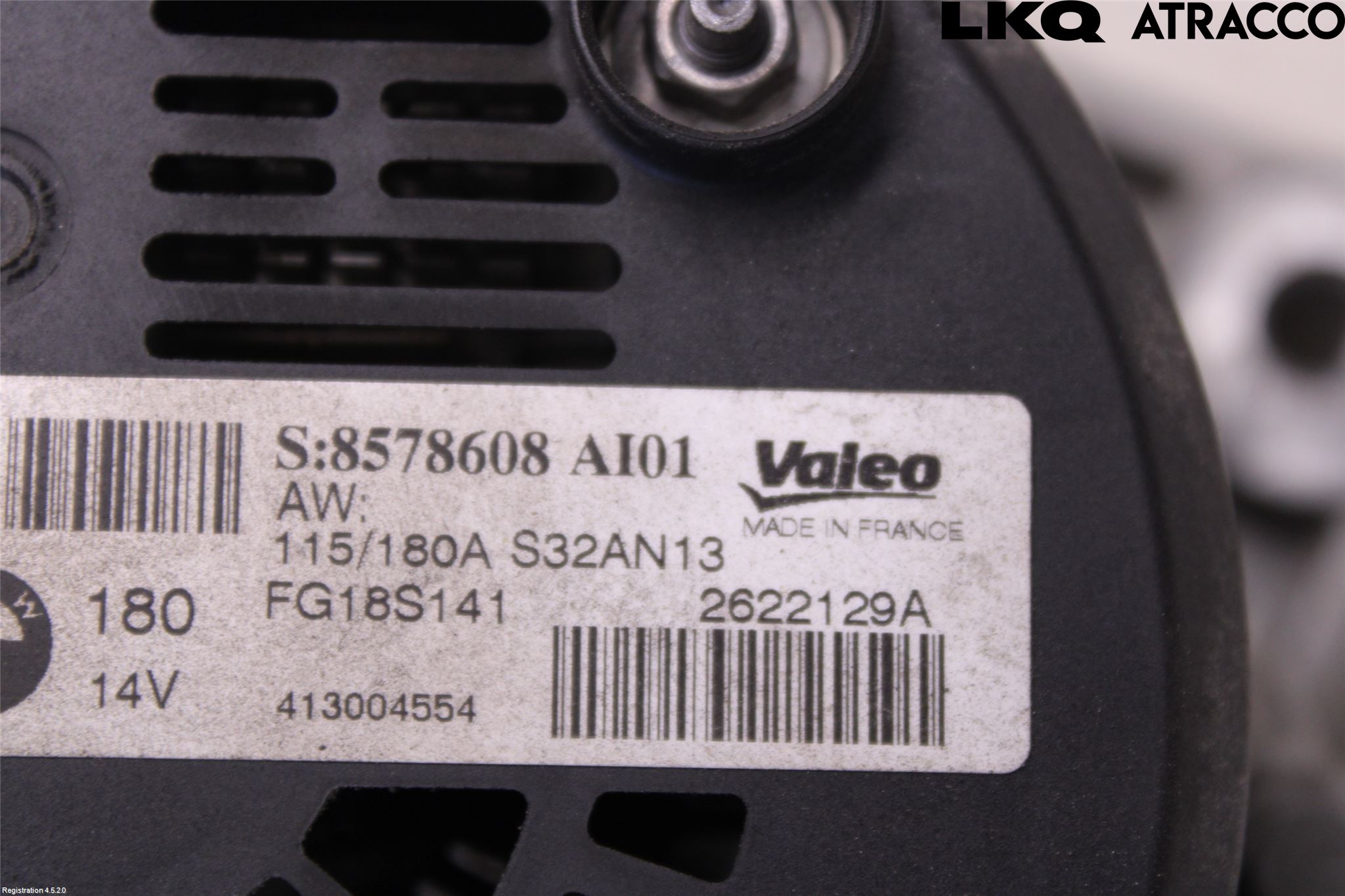 BMW 3 F30/F31/F80 12-19 Generator