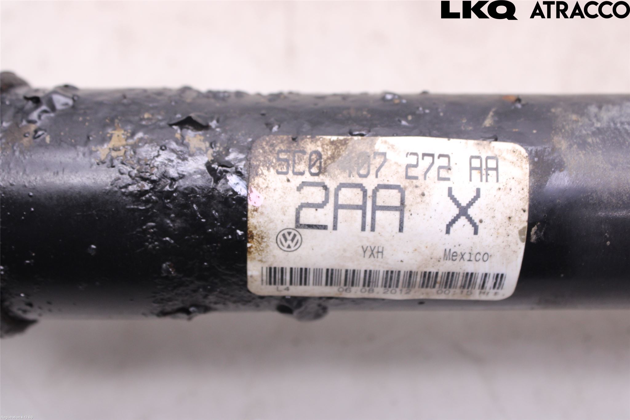 Volkswagen VW BEETLE 12- Drivaxel Fram Höger