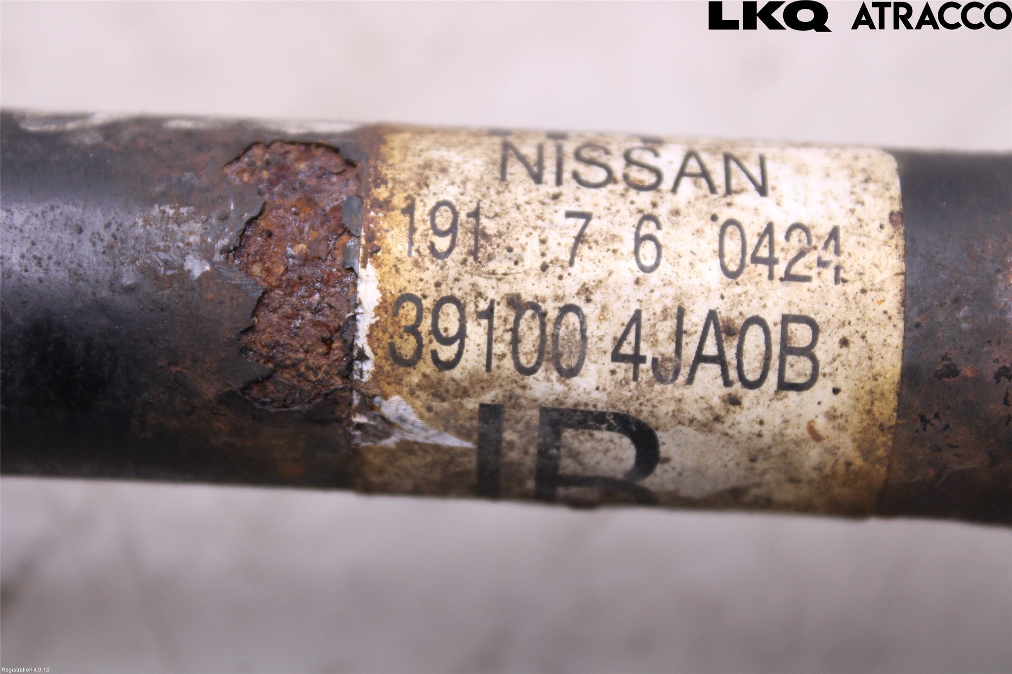 Renault ALASKAN 18-20 Drivaxel Fram Vänster