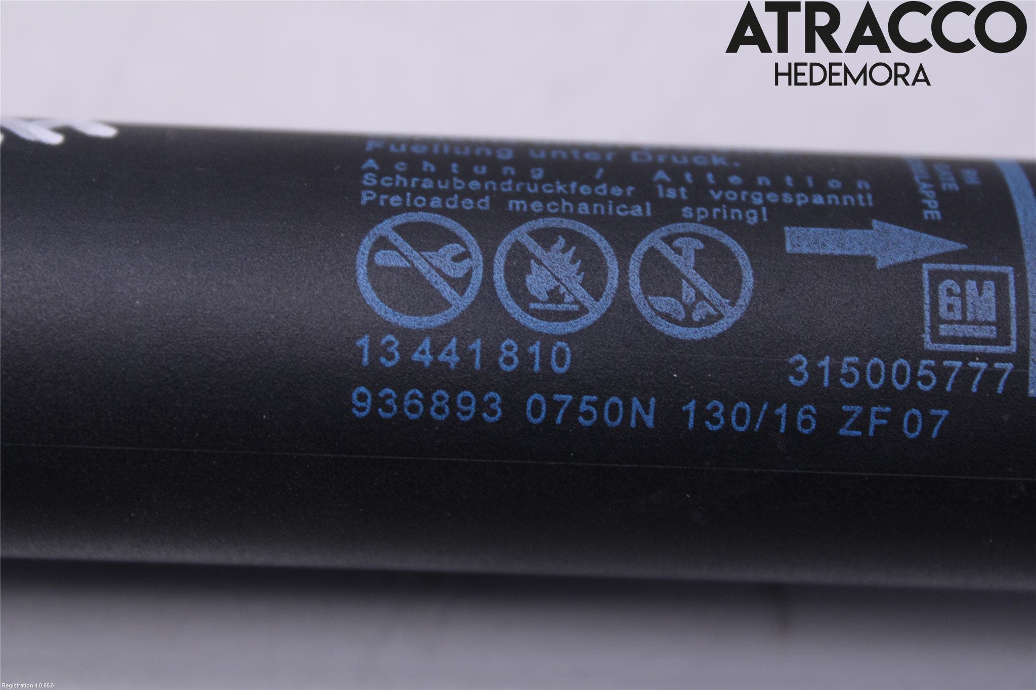 Opel INSIGNIA 09-16 Gasfjäder Baklucka