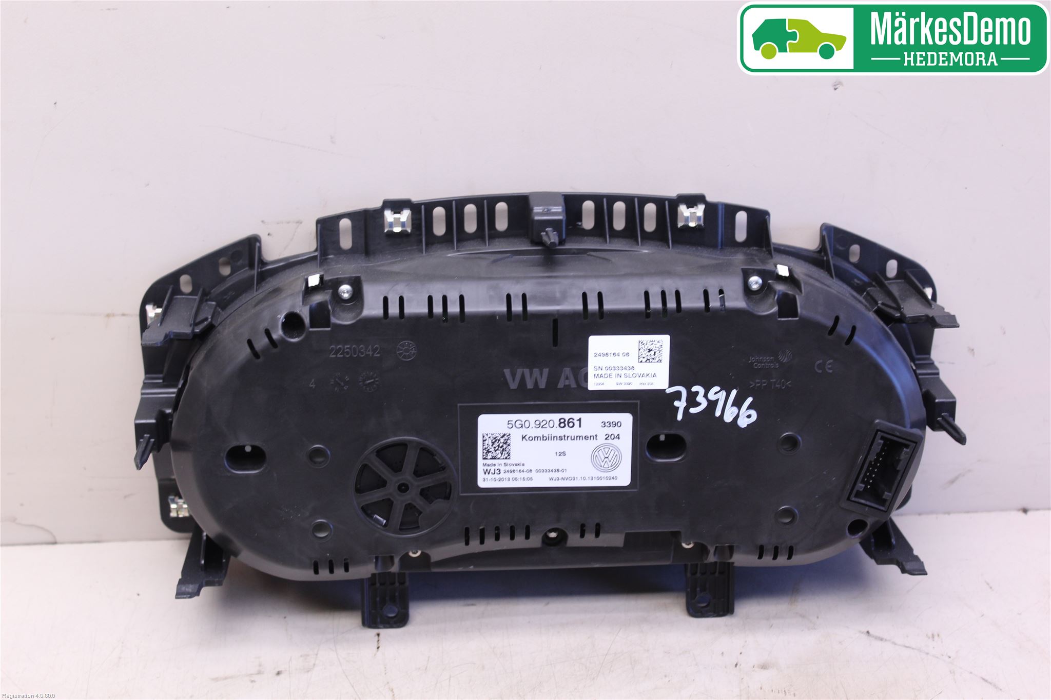 Volkswagen VW GOLF / E-GOLF VII 13-20 Instrument Komb