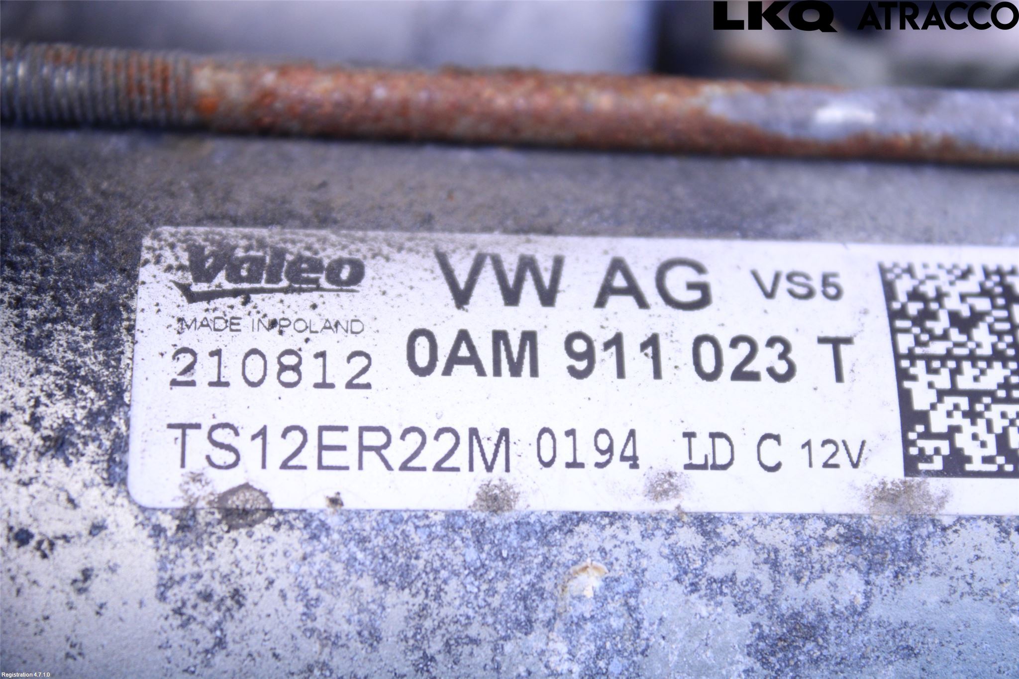 Skoda OCTAVIA (1Z) 05-13 Startmotor