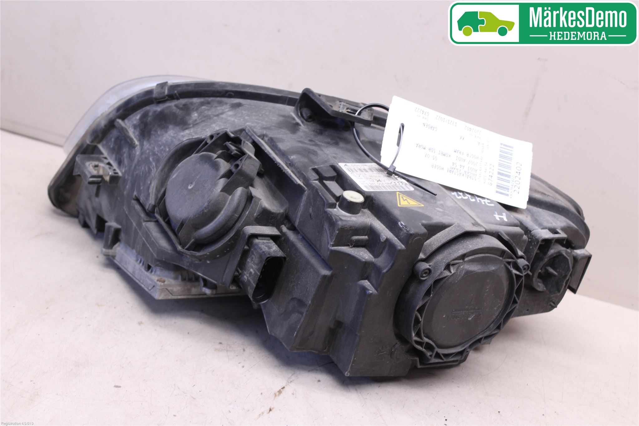 Audi A4/S4 05-07 Strålkastare Höger