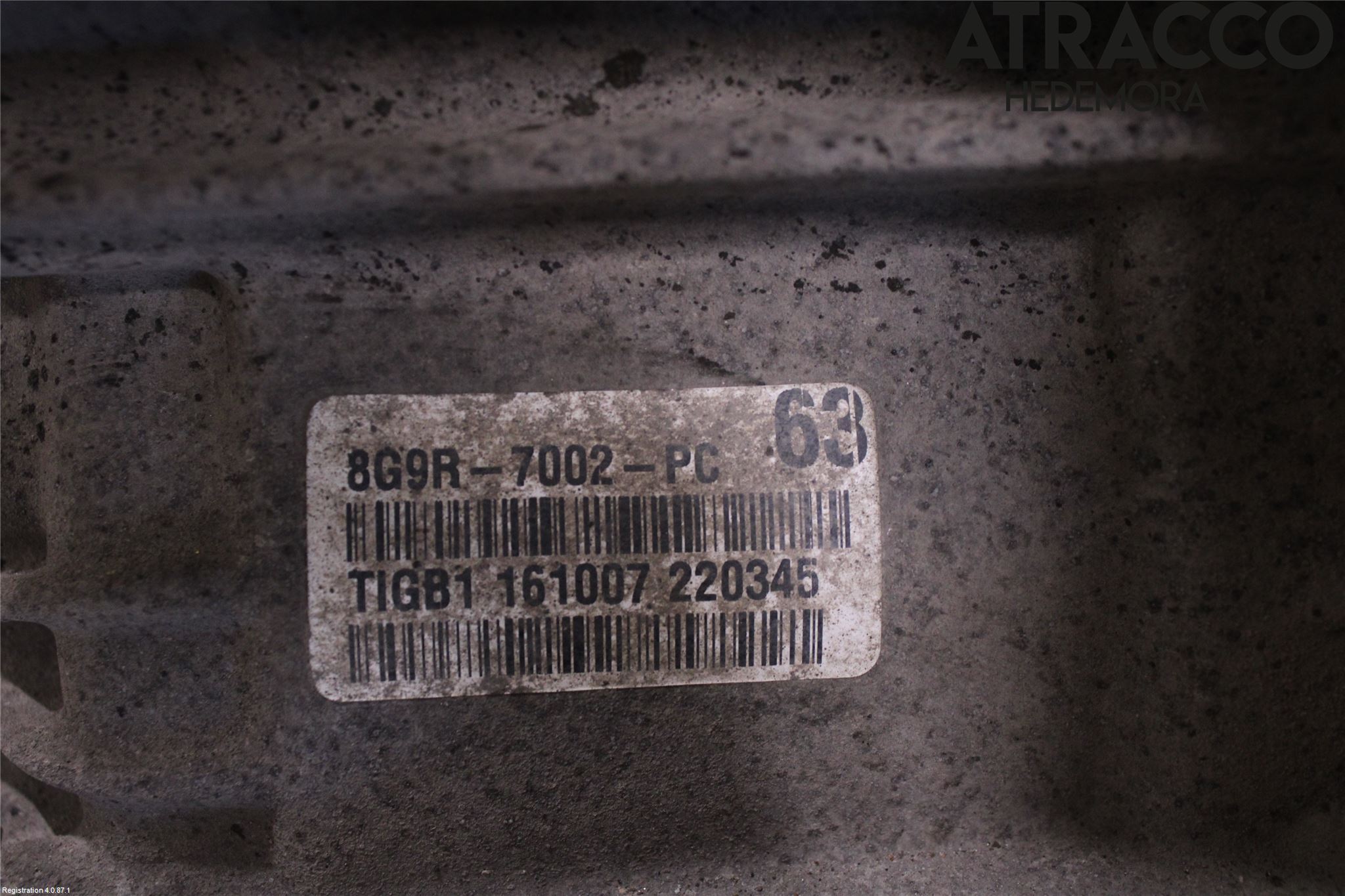 Volvo C30 07-10 Växellåda Man 6 Vxl