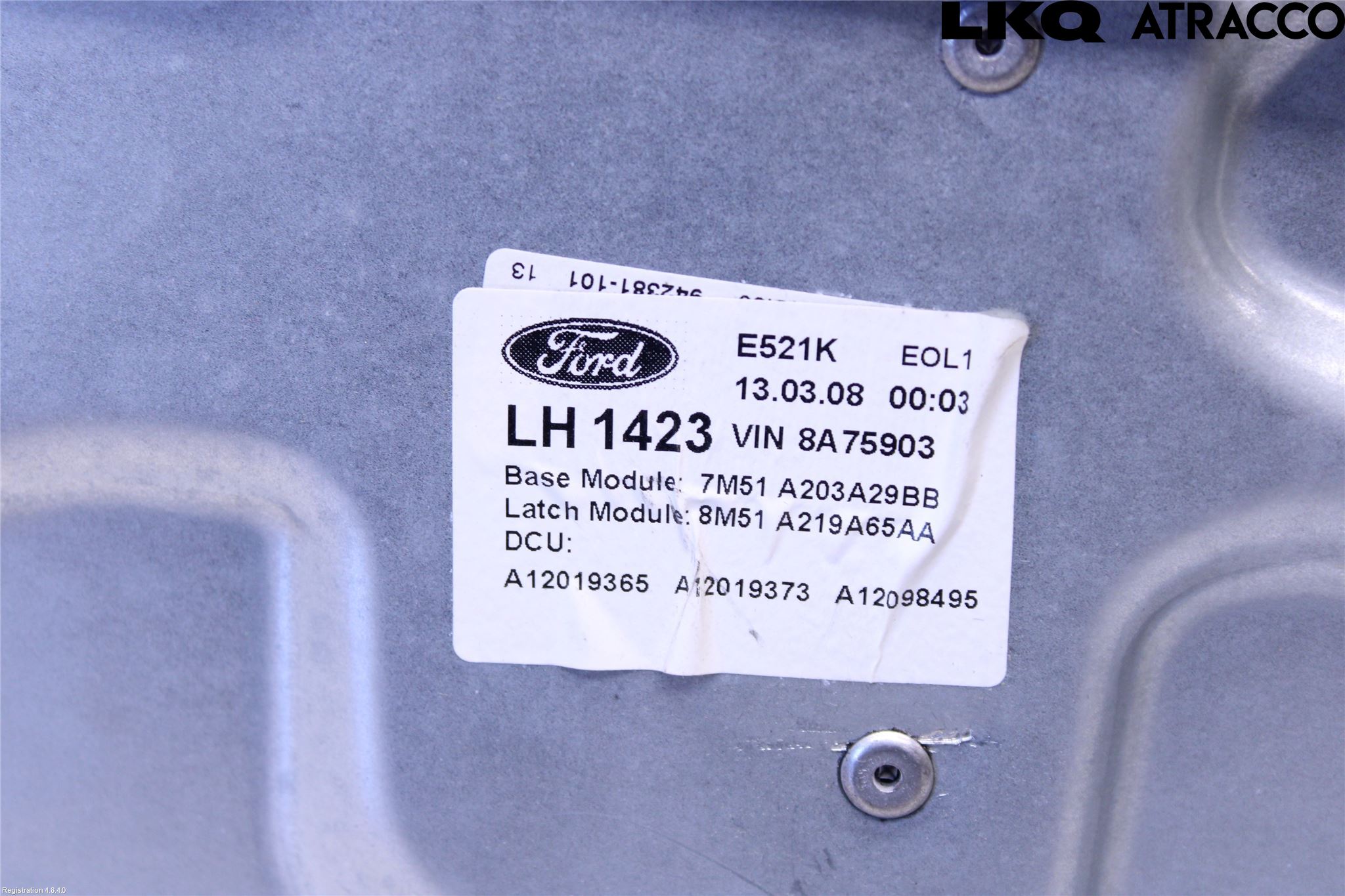 Ford FOCUS 08-11 Fönsterhiss El Kompl