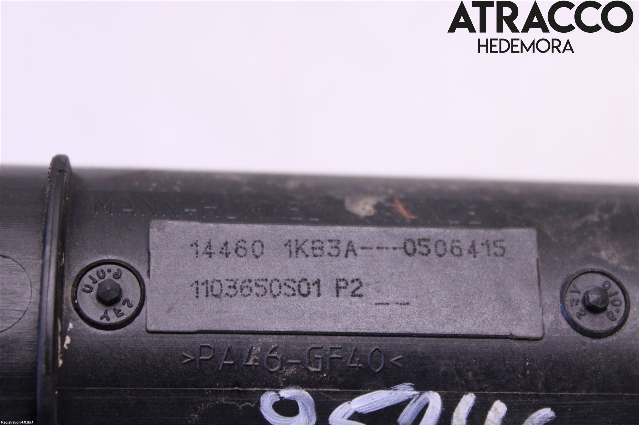 Nissan PULSAR Laddluft-Intercoolerrör