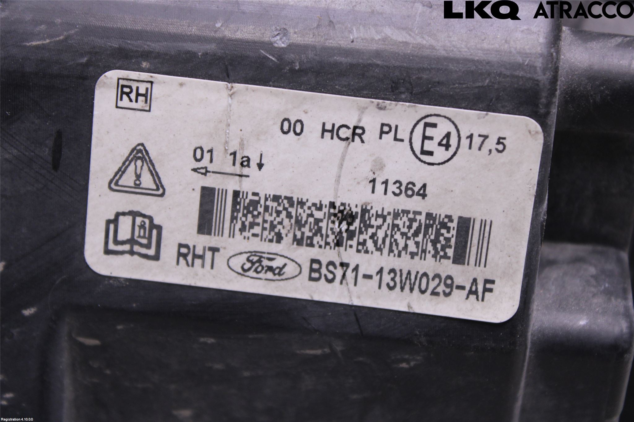 Ford MONDEO 07-15 Strålkastare Höger