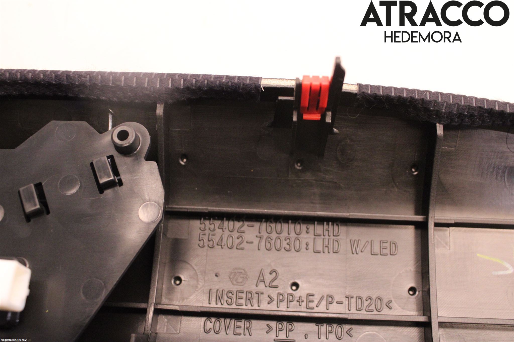 Lexus UX/300e 19- Defrosterkanal-Munstycke