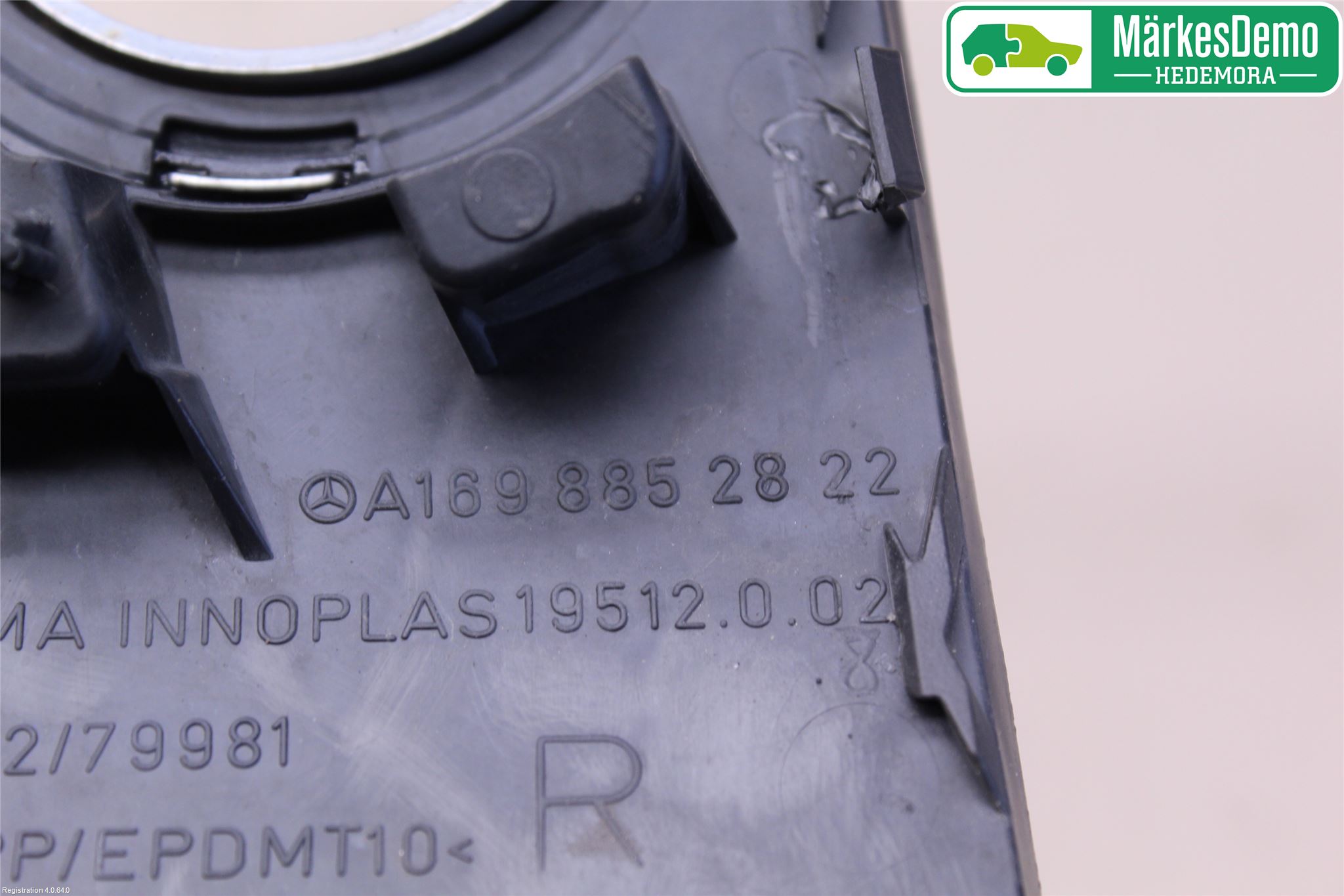 Mercedes-Benz MB B-KLASS (W245) 05-12 Dimljussarg Fram