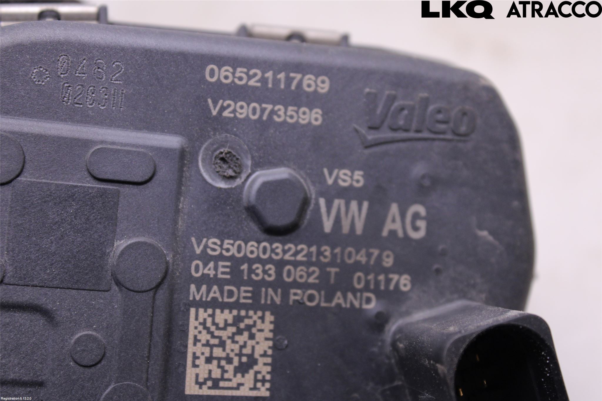 Volkswagen VW GOLF / E-GOLF VIII 20- Injspjällhus