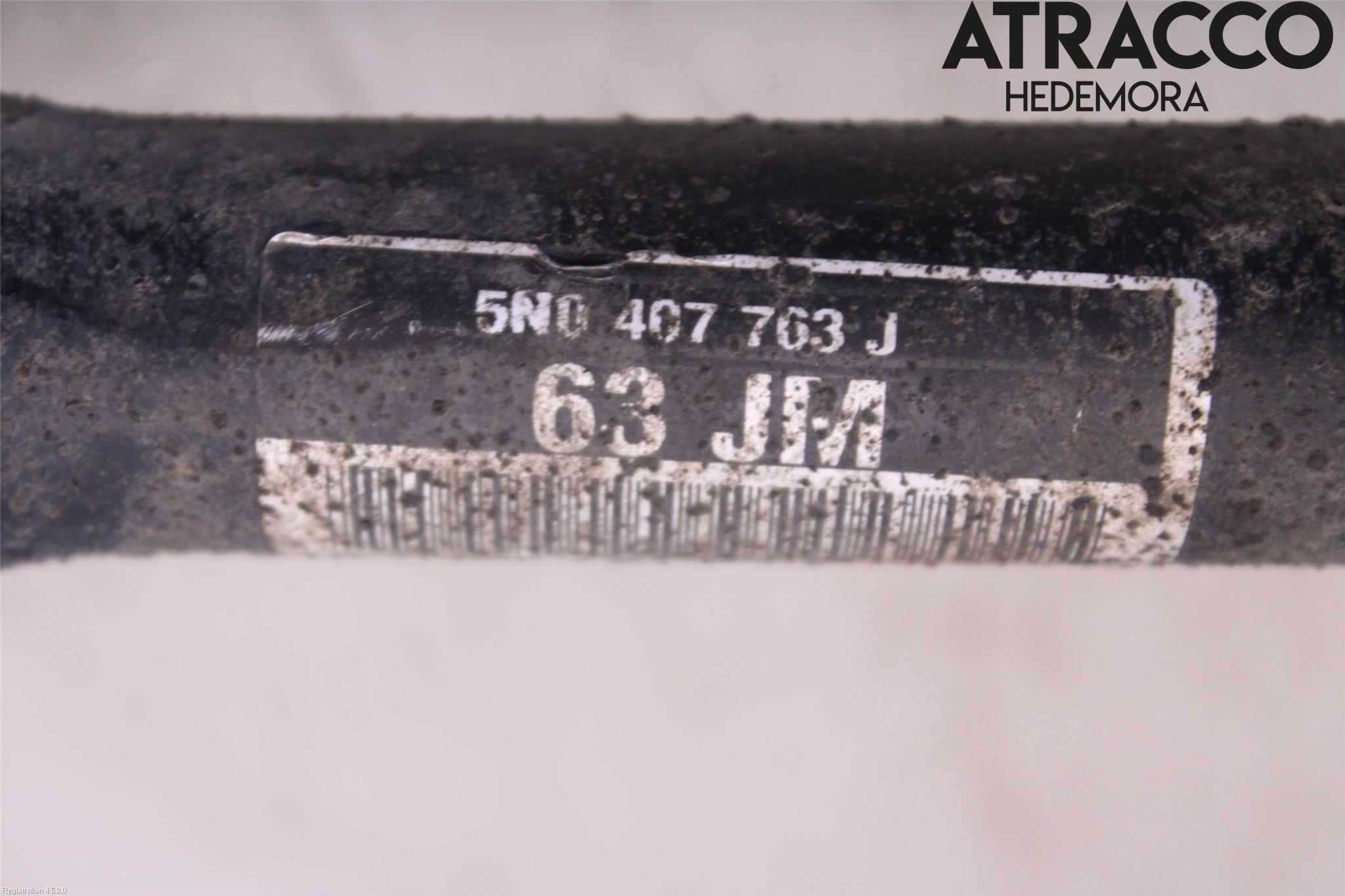Volkswagen VW TIGUAN 07-16 Drivaxel Fram Vänster
