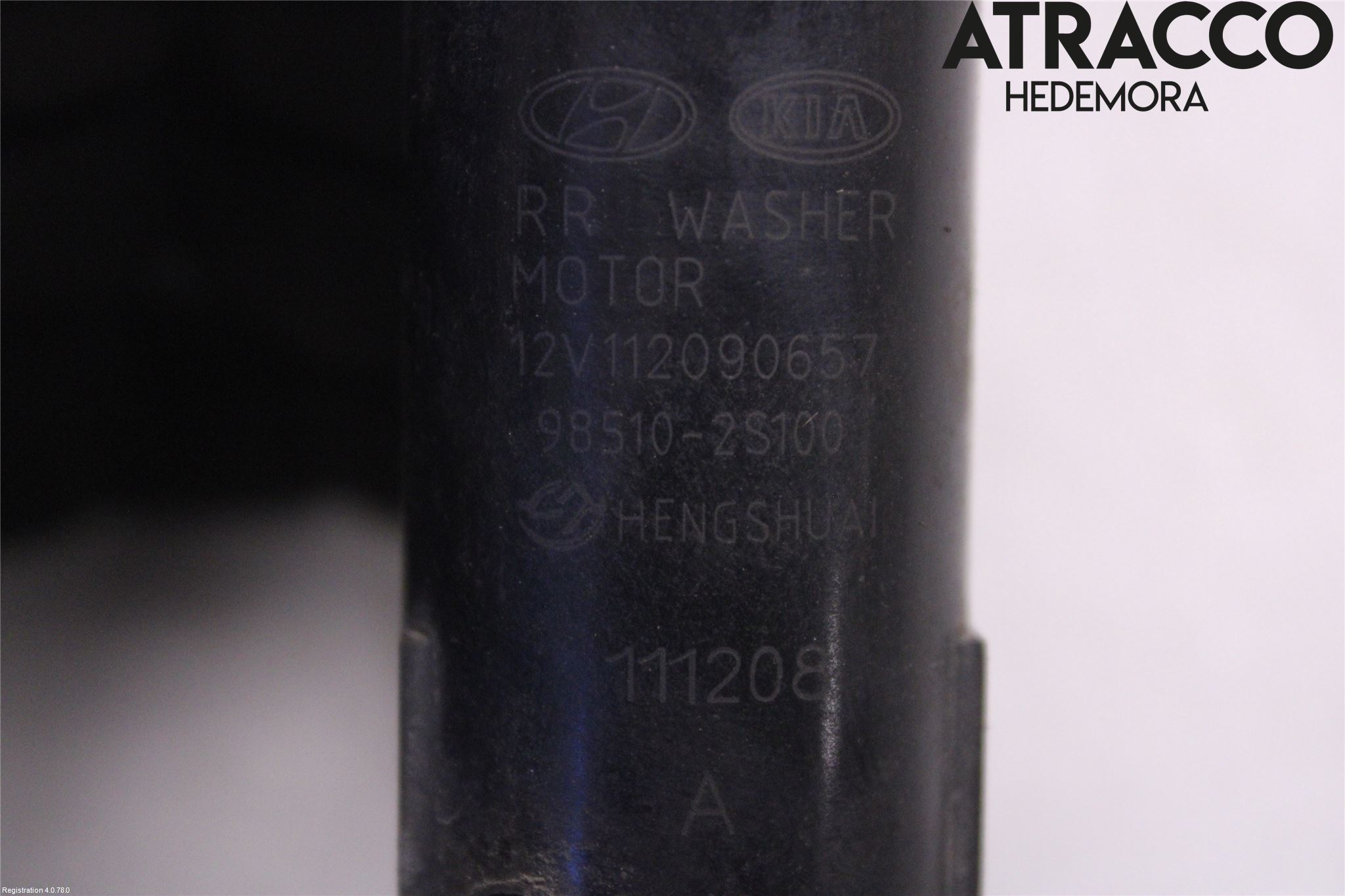 Kia PICANTO 12-17 Spolarpump Baklucka