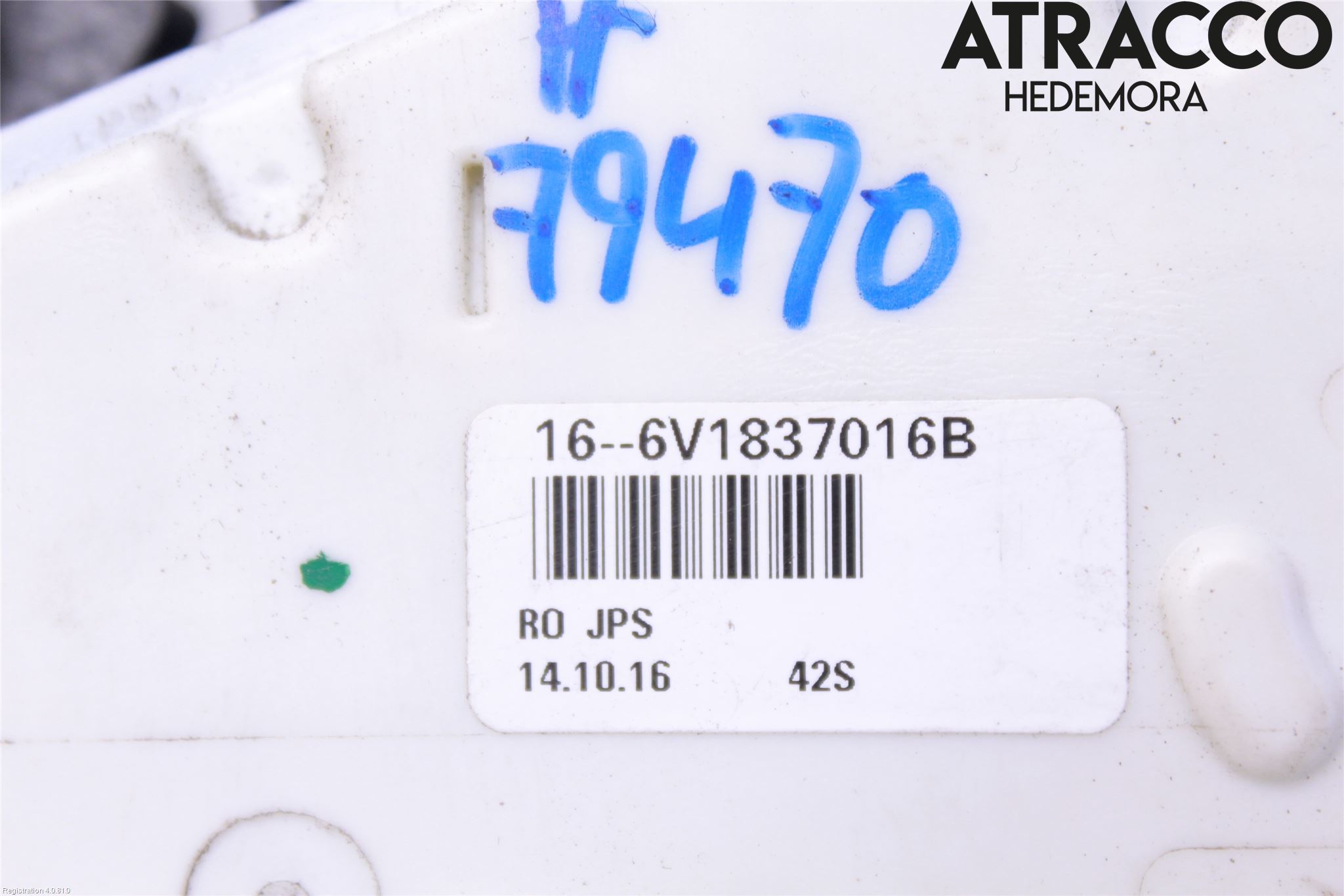 Skoda YETI Låskista-Dörrlås