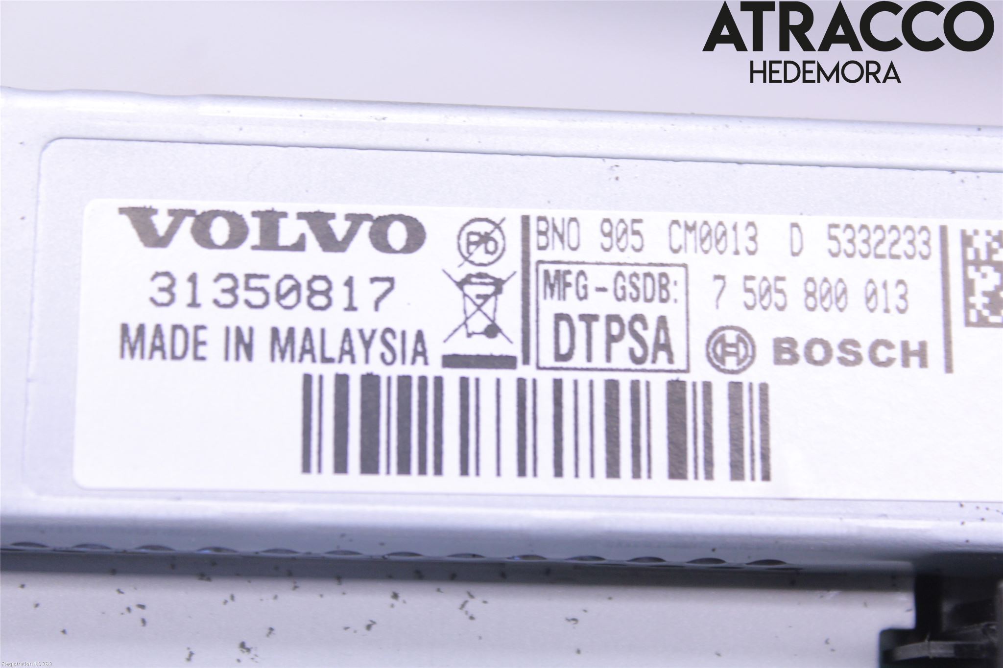 Volvo XC70 14-16 Bildskärm