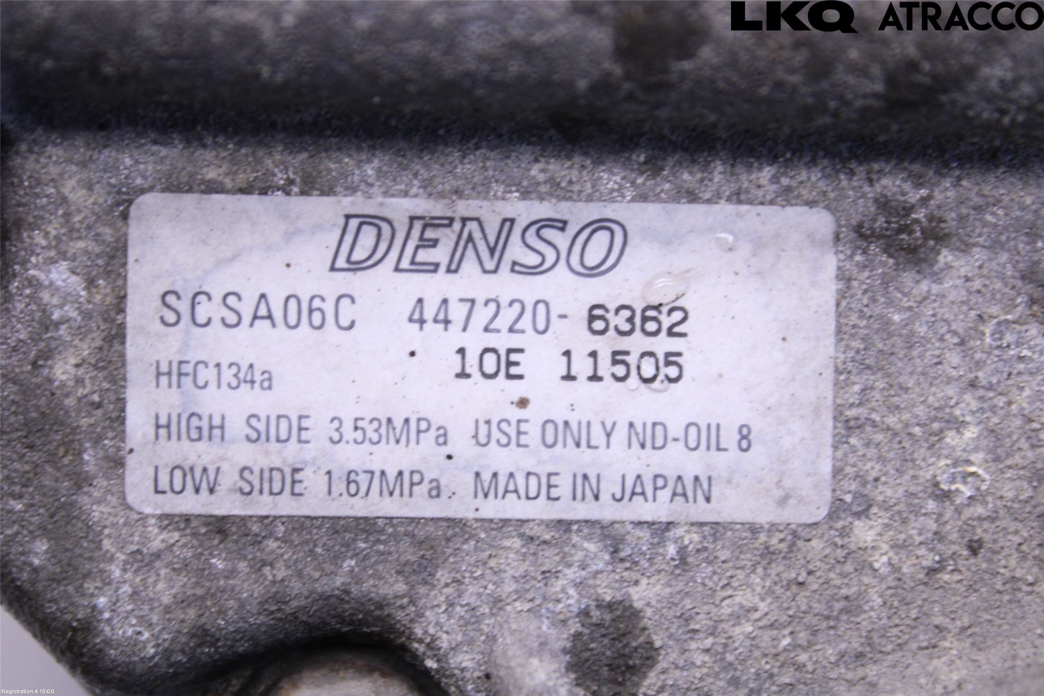 Toyota COROLLA 02-07 Ac Kompressor