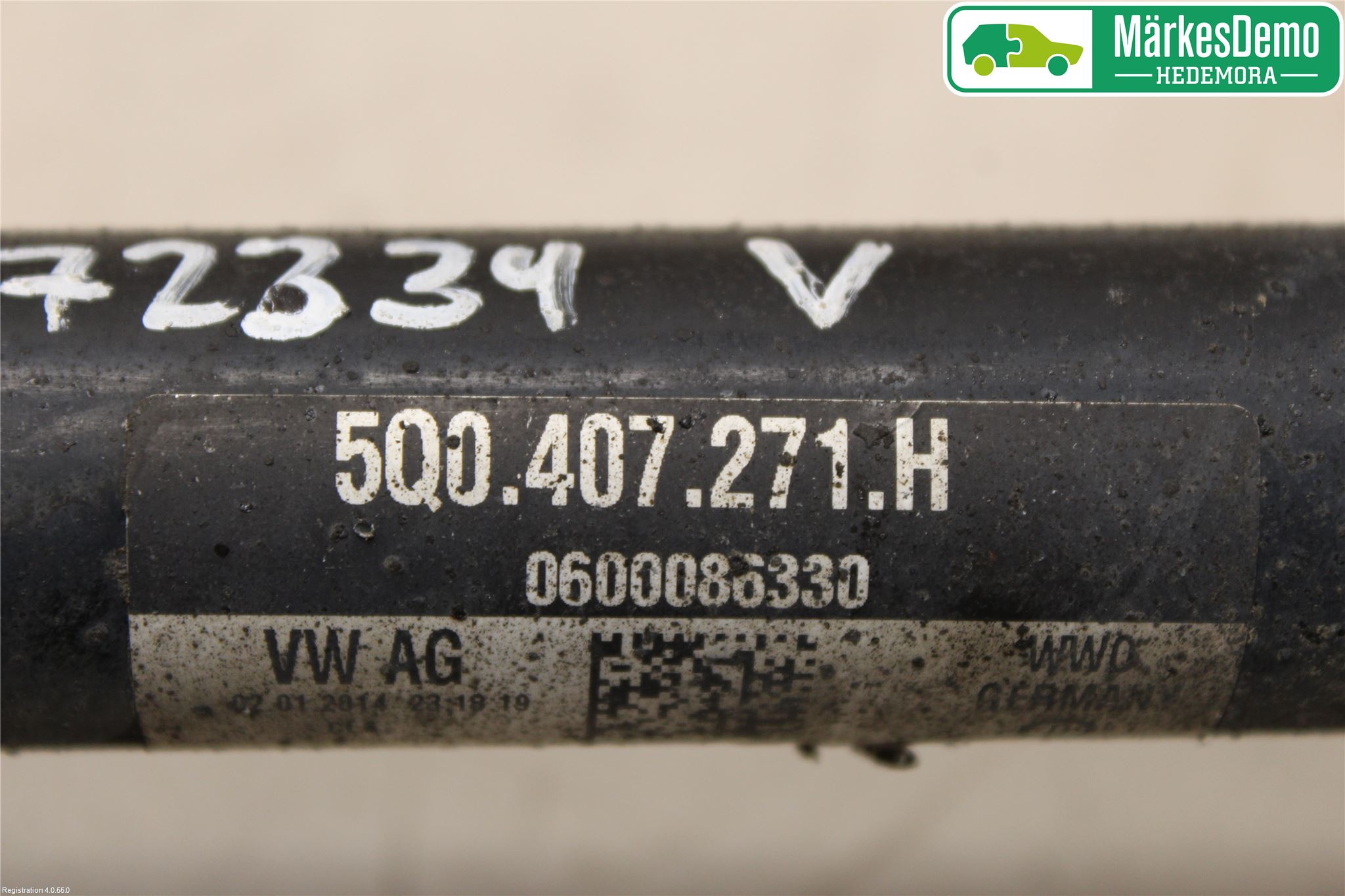 Skoda OCTAVIA (5E) 13-20 Drivaxel Fram Vänster