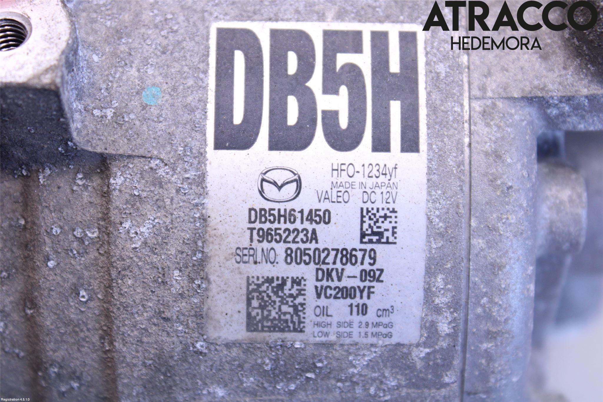 Mazda CX-3 Ac Kompressor