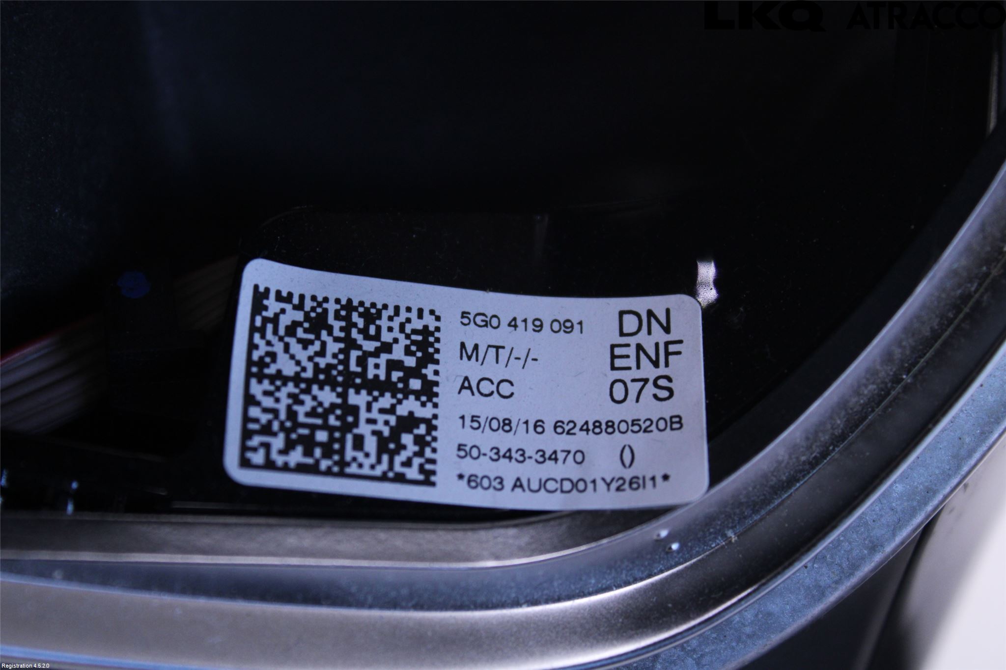 Volkswagen VW PASSAT 15-19 Ratt