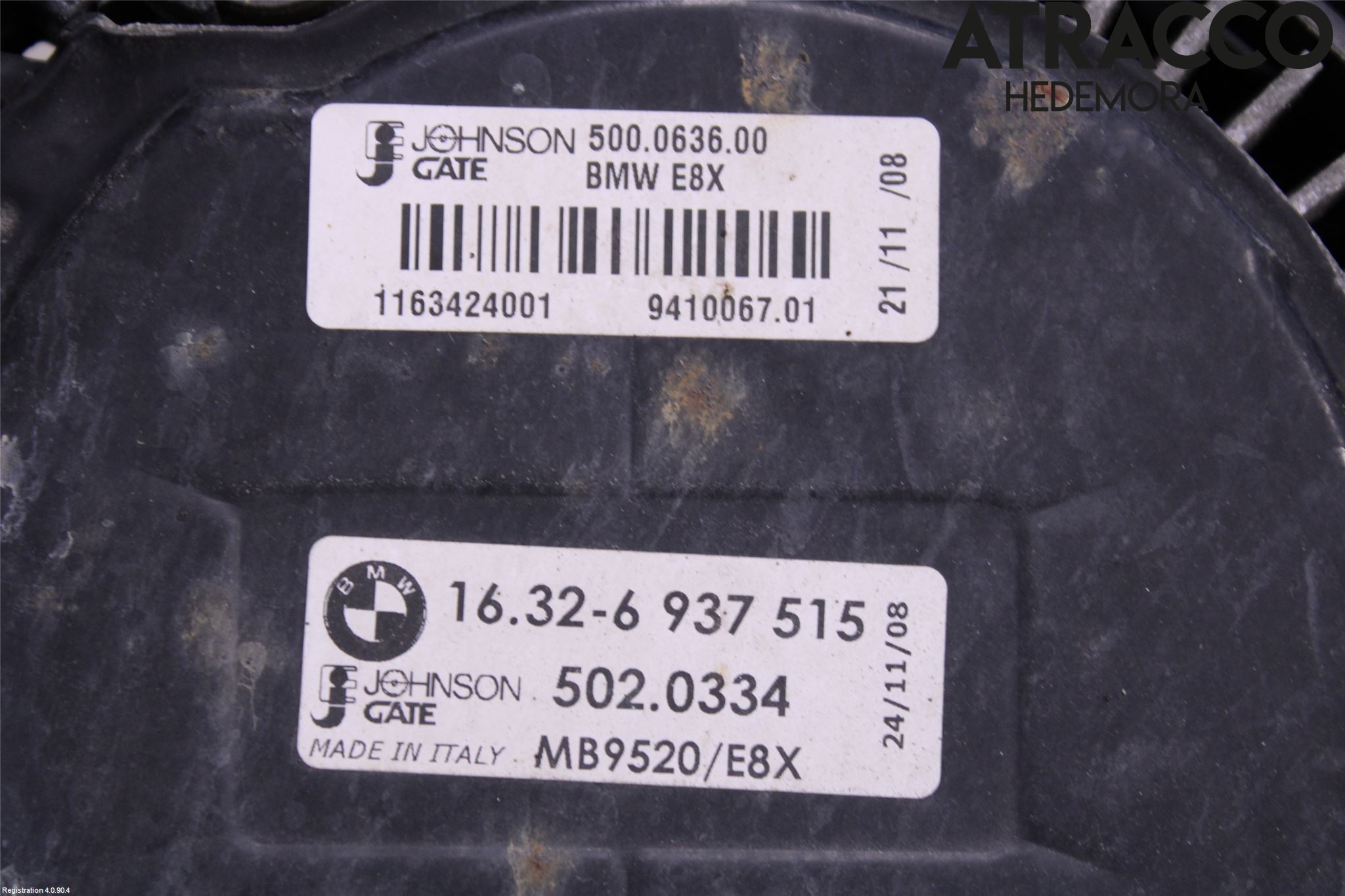 BMW 3 E90/91 SED/TOU 05-12 Kylfläkt El