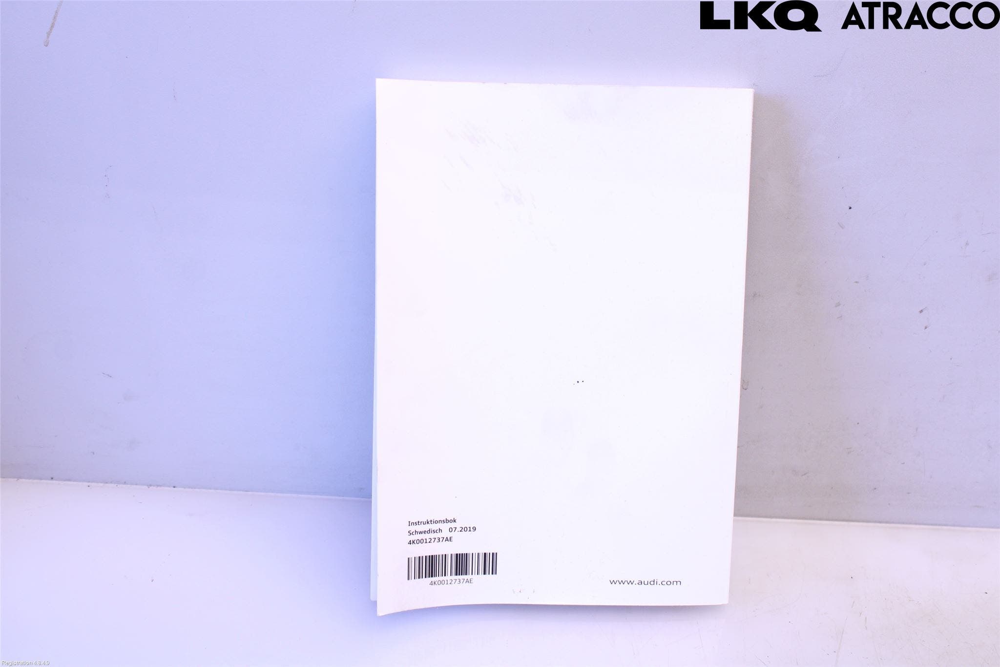 Audi A6 F2/C8 19- Instruktionsbok