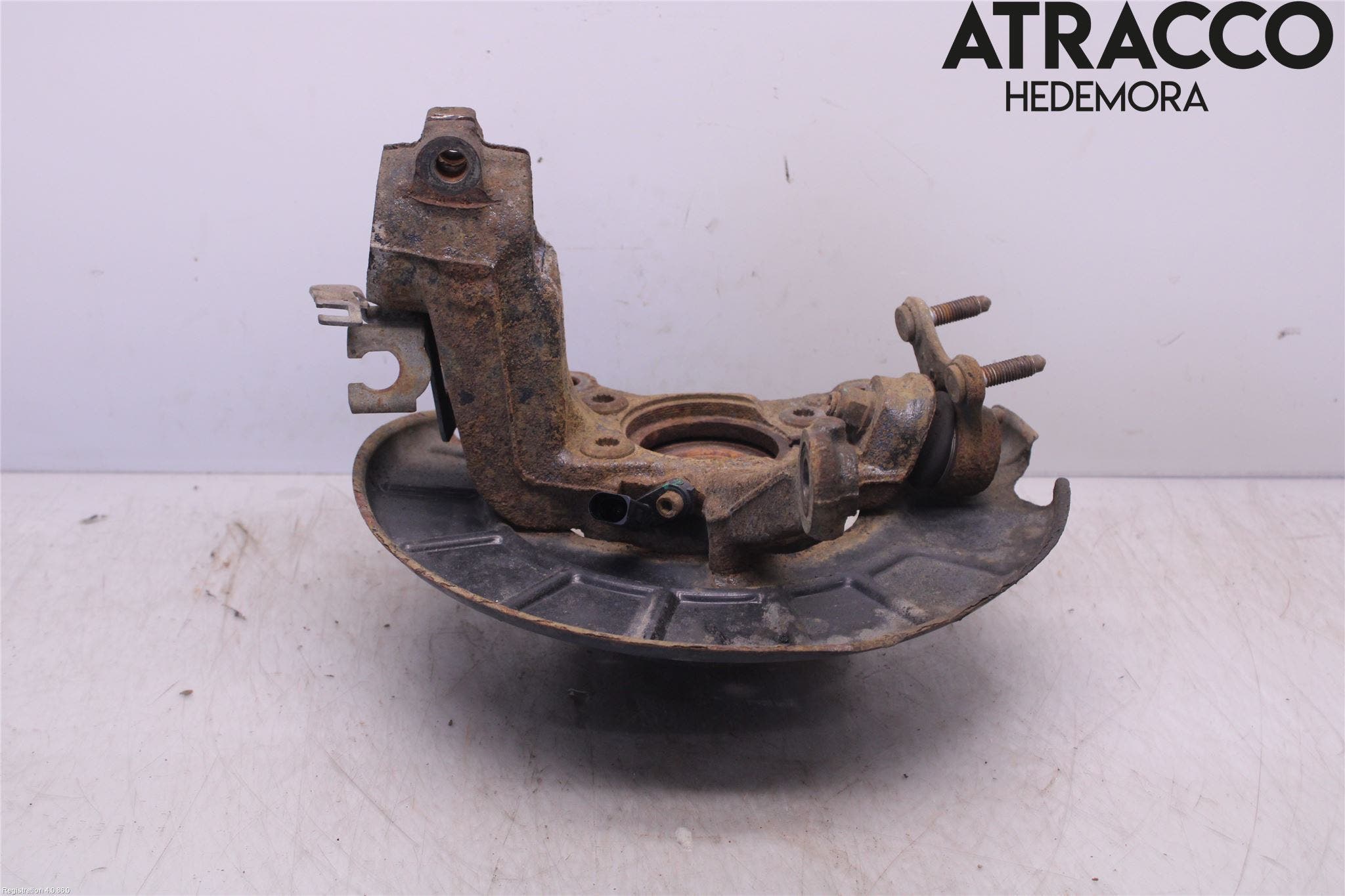 Volkswagen VW SCIROCCO 09-17 Styrspindel Lagerhus Vä