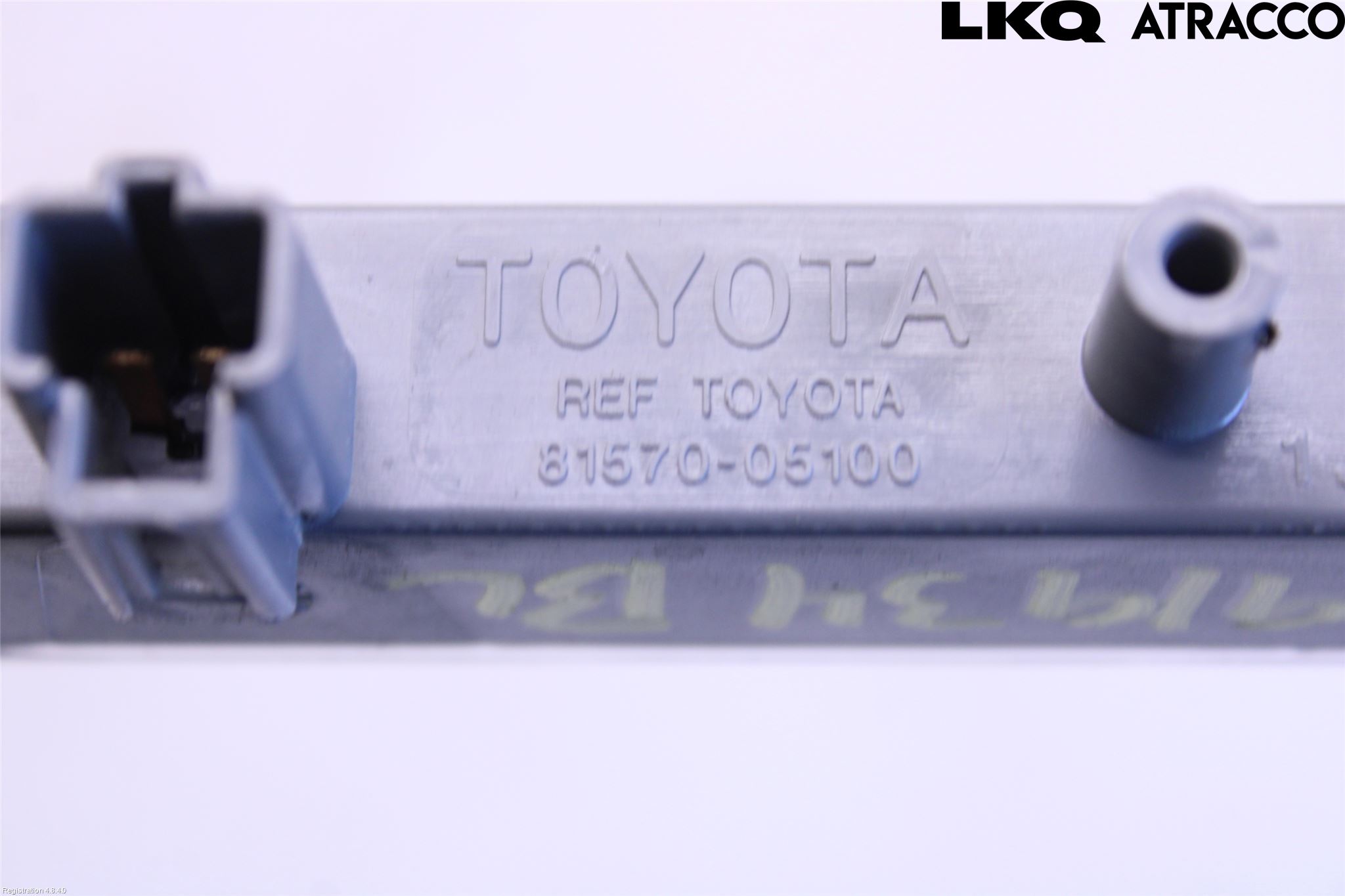 Toyota YARIS XP90 06-11 Bromsljus Bakruta