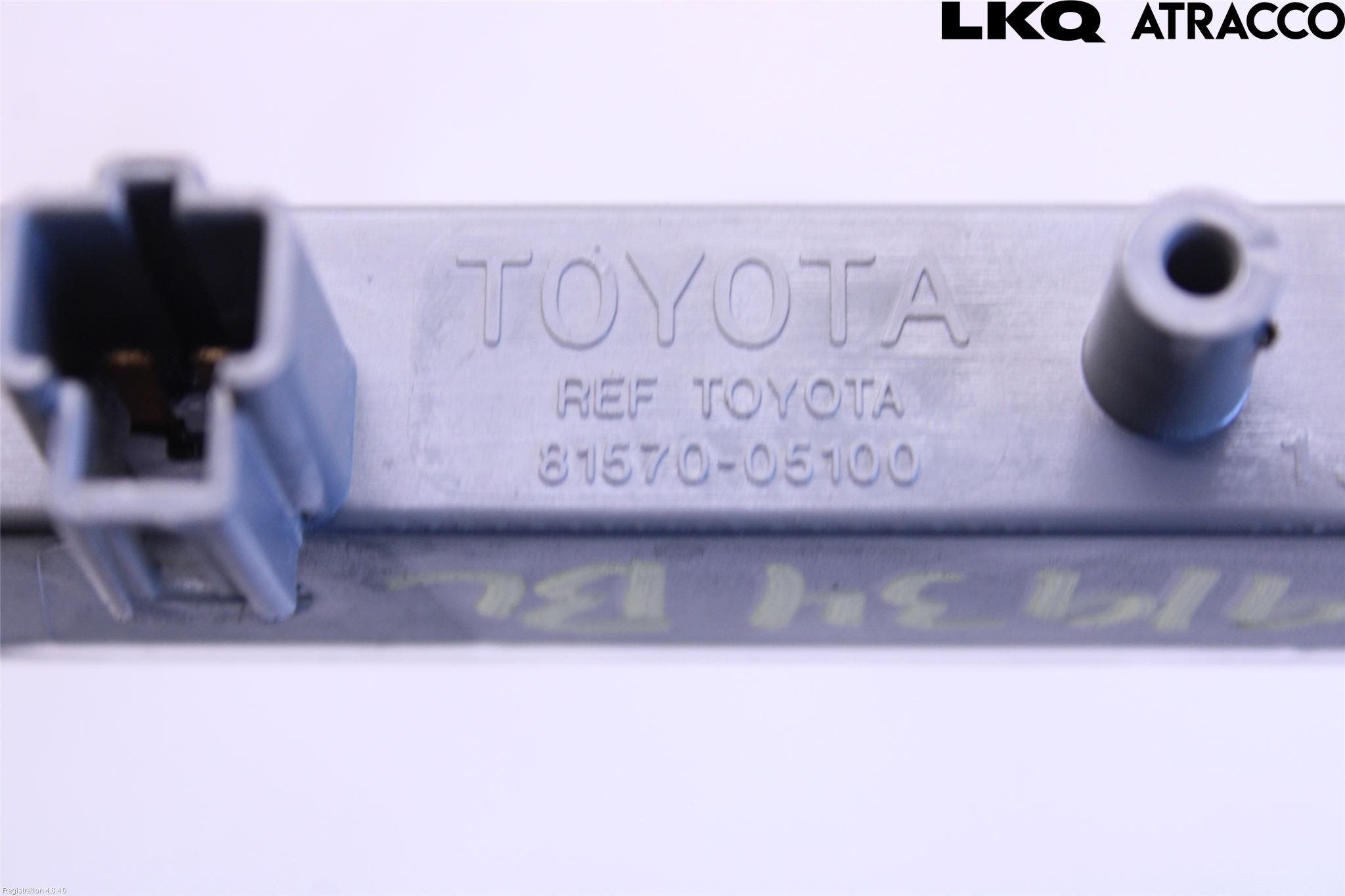 Toyota YARIS XP90 06-11 Bromsljus Bakruta