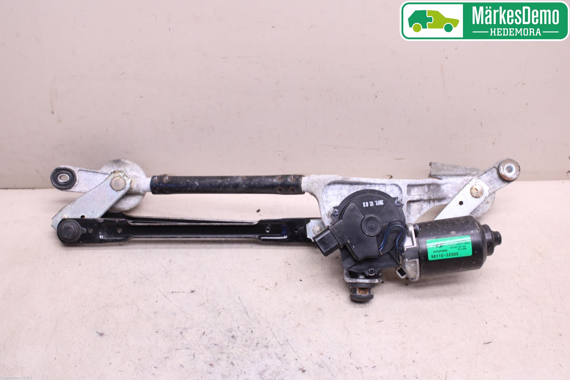 Hyundai i40 08-15 Torkarmekanism Vindruta