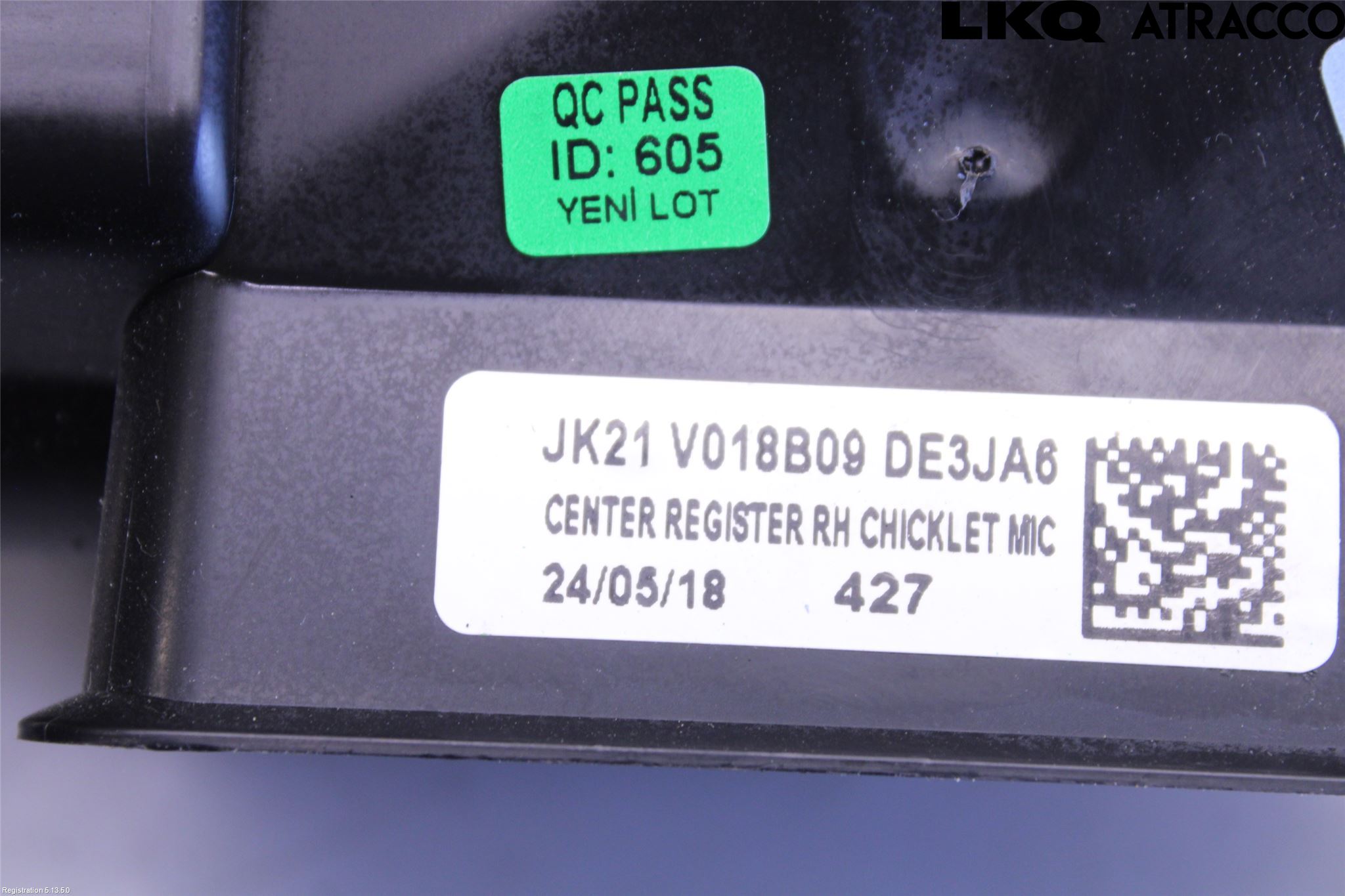 Ford TRANSIT SKÅP/BUSS 14-22 Defrosterkanal-Munstycke