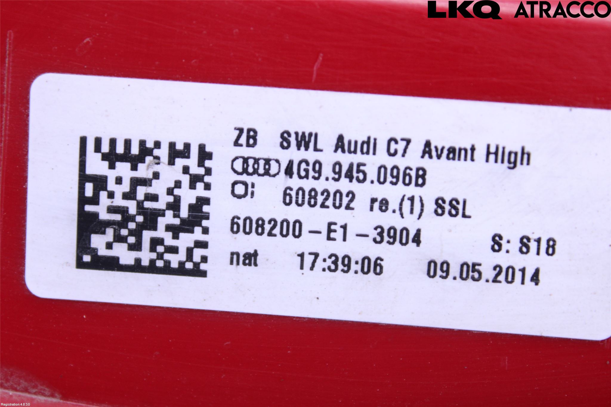 Audi A6 ALLROAD 12-18 Bakljus Höger