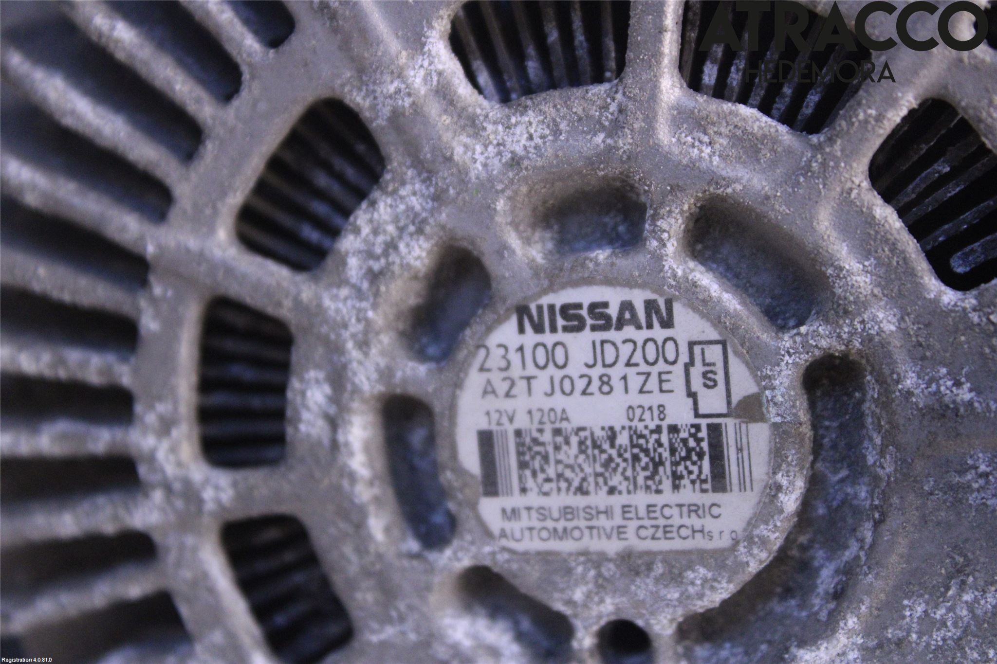 Nissan QASHQAI 10-14 Generator