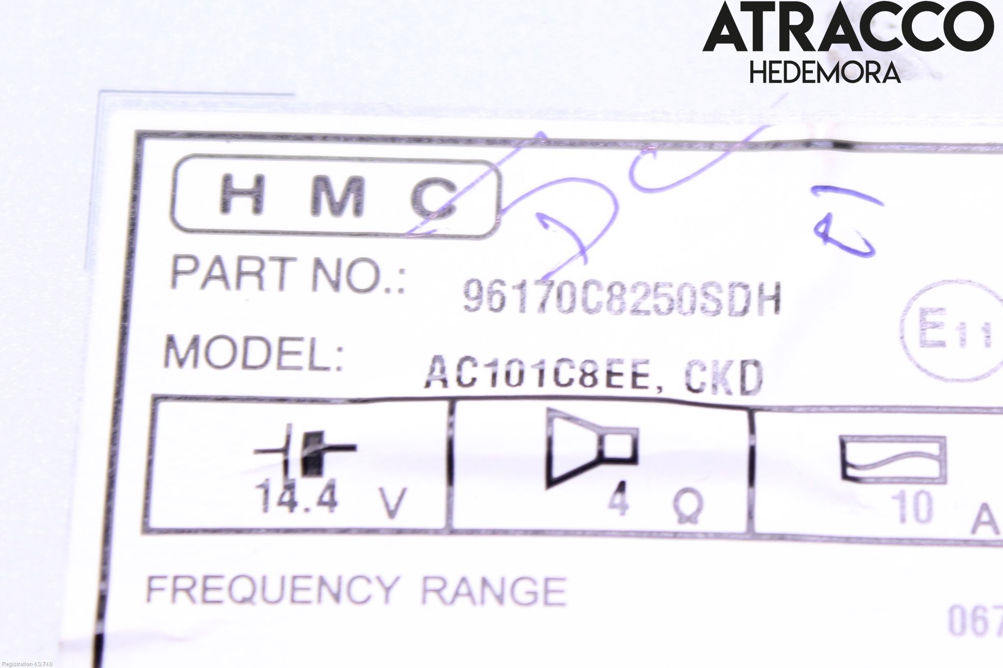 Hyundai i20 GB 15-20 Cd Radio - Multimediapanel