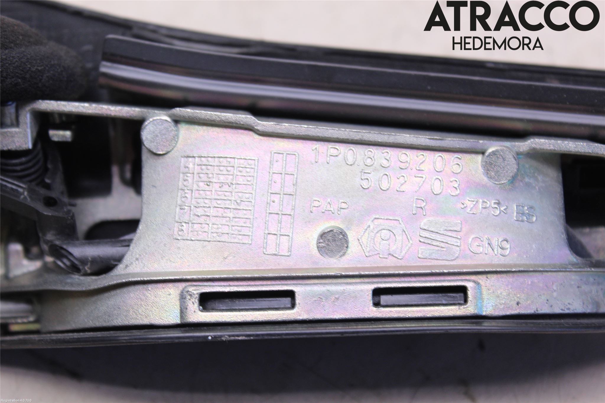 Seat LEON 06-12 Dörrhandtag Yttre Hö