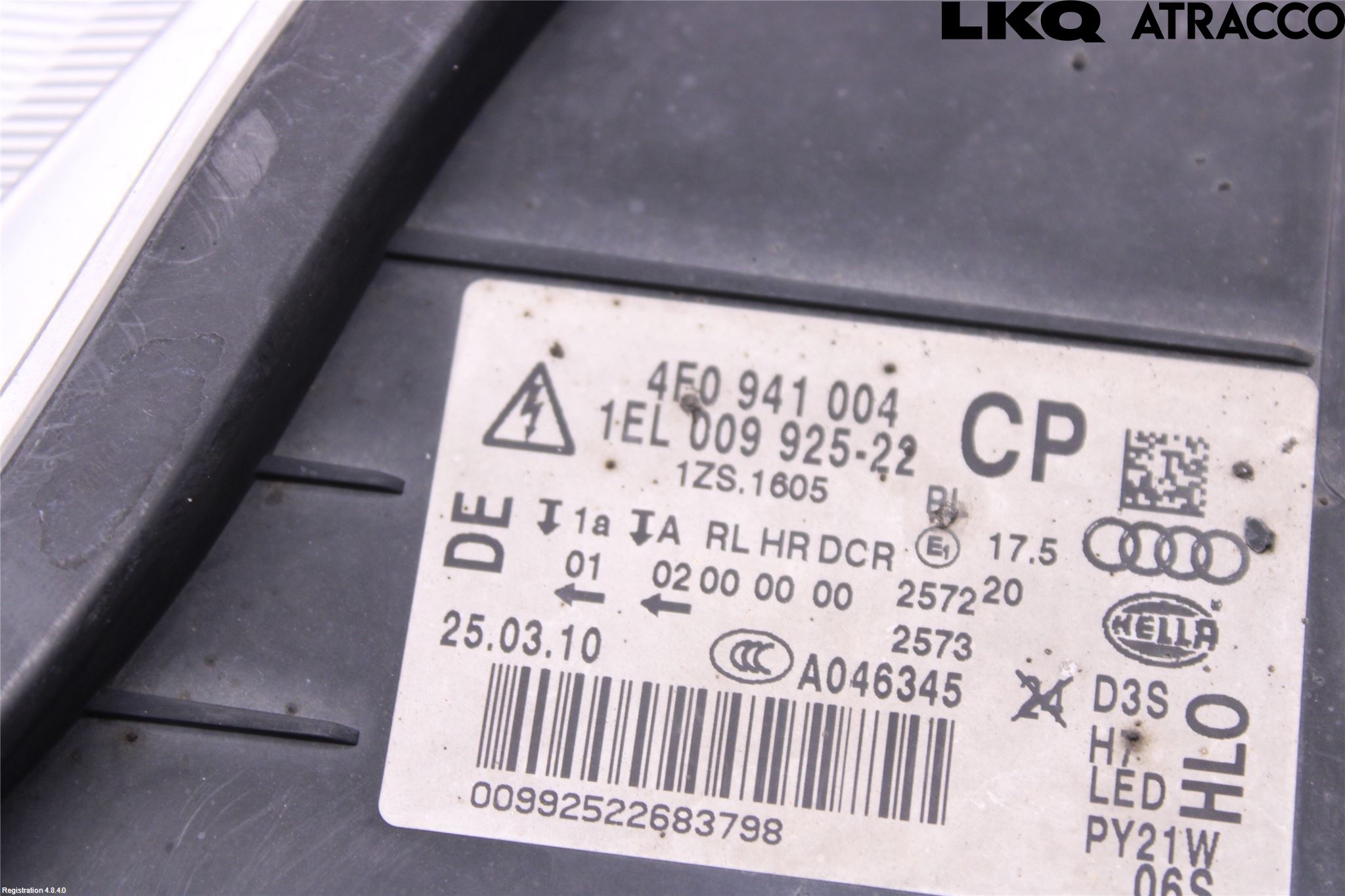 Audi A6/S6     05-11 Strålkastare Höger