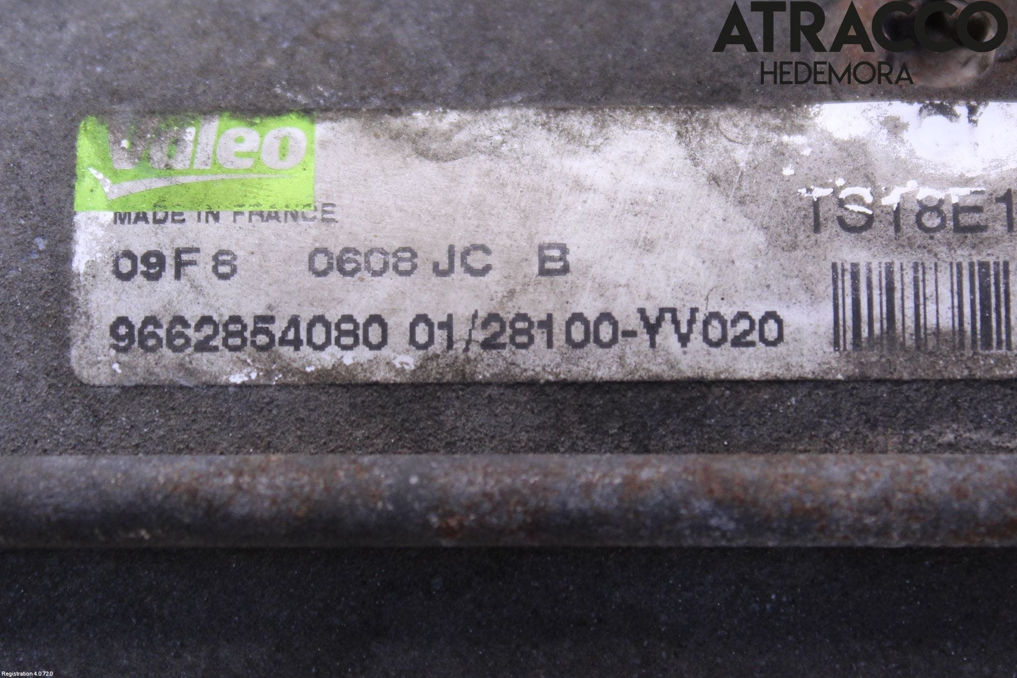 Peugeot BIPPER Startmotor Diesel