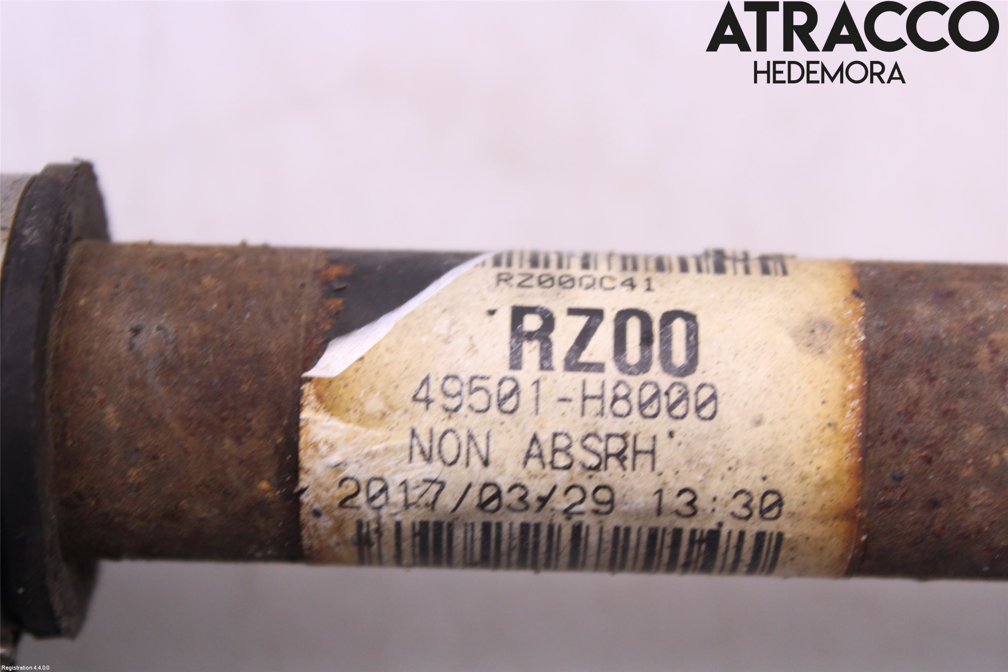 Kia RIO 17- Drivaxel Fram Höger