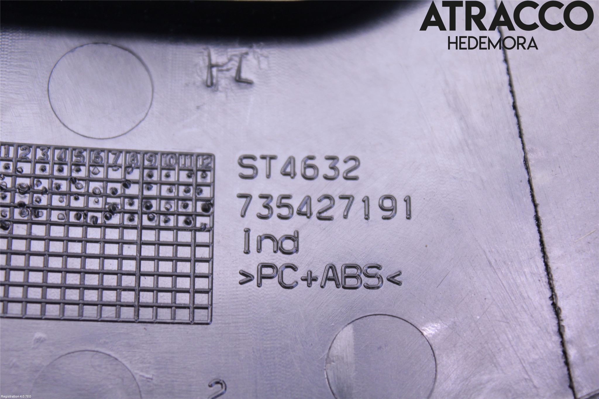 Fiat 500 07- Rattkåpa-Kåpor