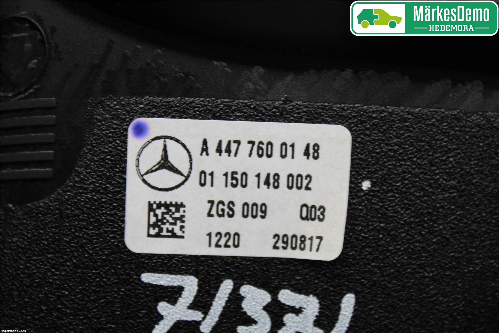 Mercedes-Benz MB VITO/V-KLASS (W640,W447,W448) 14- Dörrhandtag Inre Hö