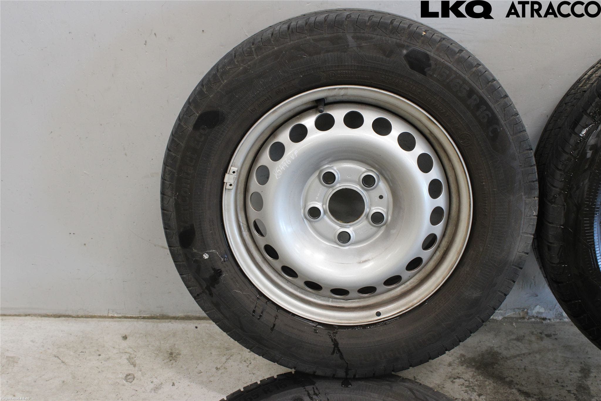 Volkswagen VW TRANSP/CARAVELLE (T6) 16-22 Sommardäck Plåtfälg 4St