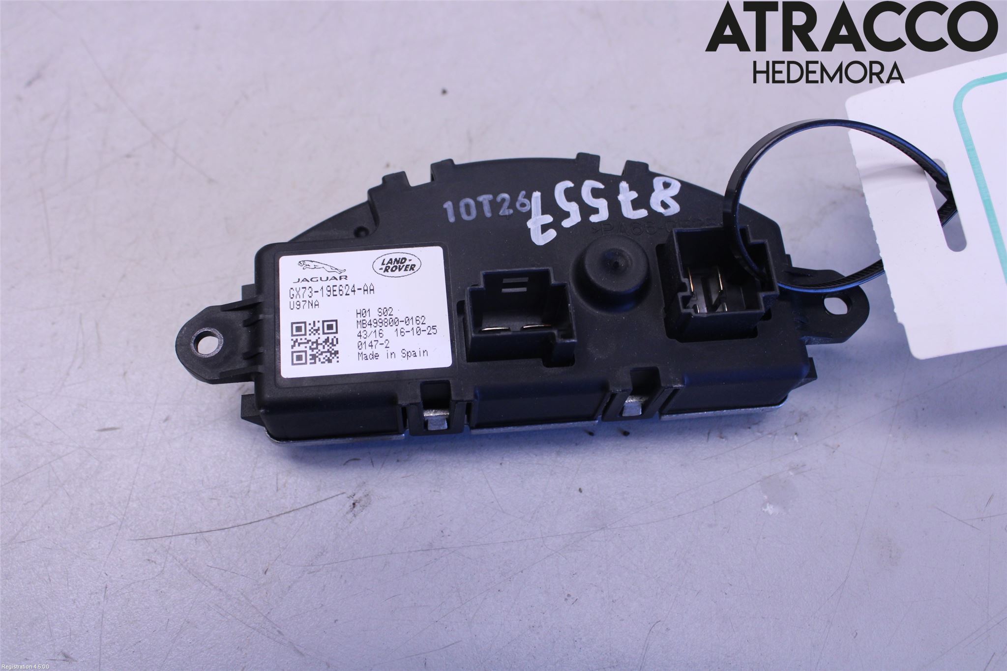 Jaguar F-PACE Värmefläktsmotstånd