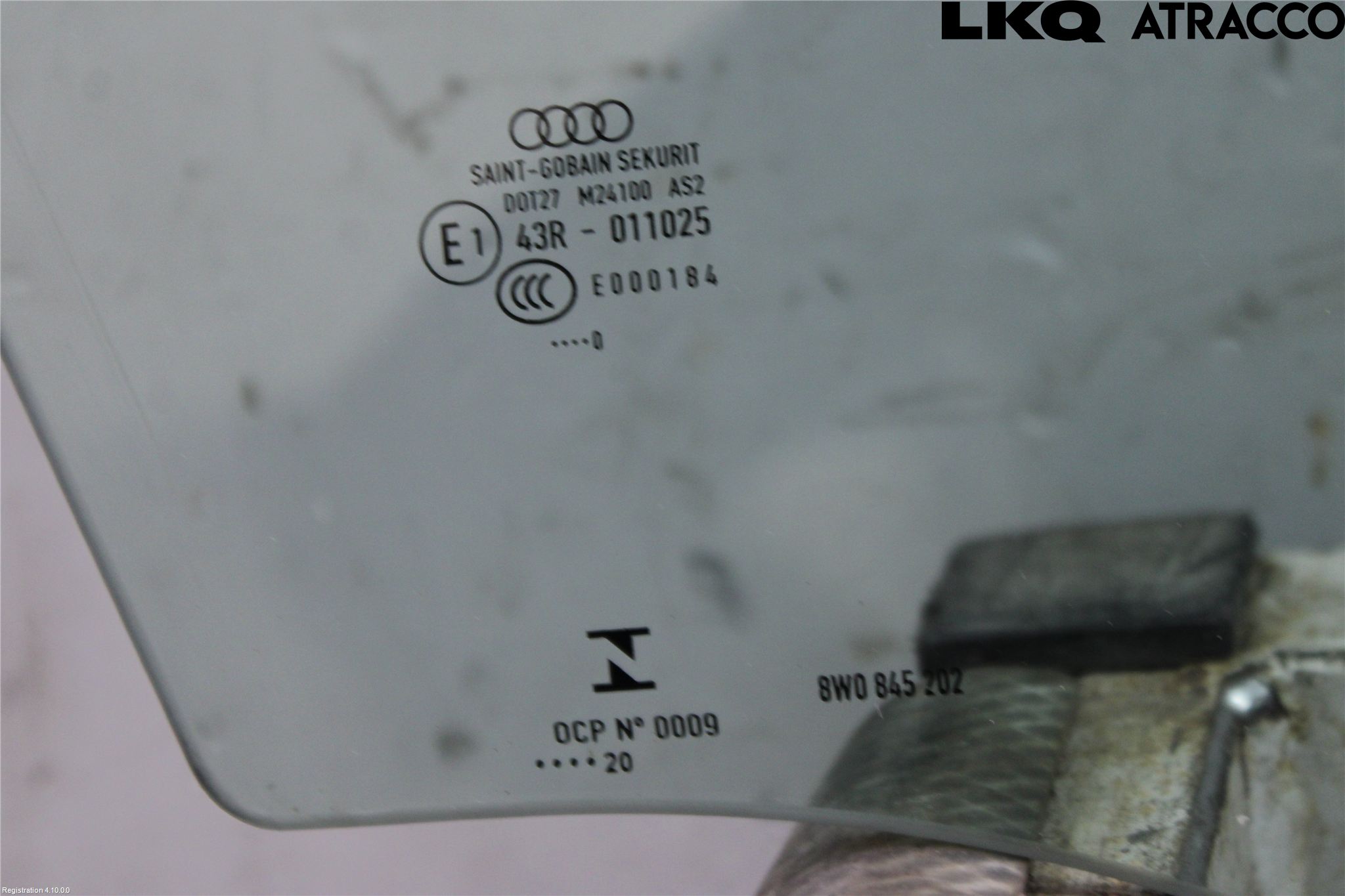 Audi A4/S4 B9 20- Dörruta Fram Höger