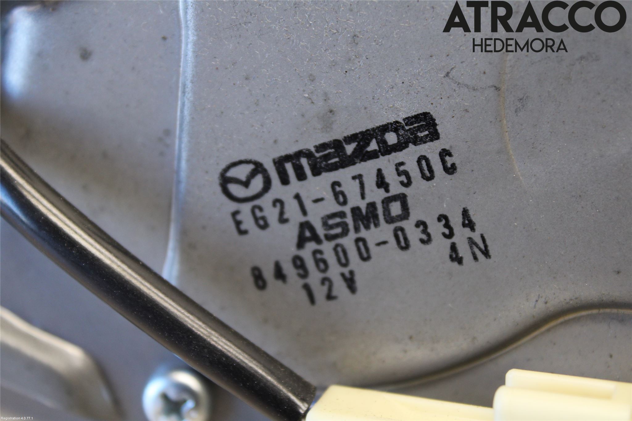 Mazda CX-7 Torkarmotor Baklucka