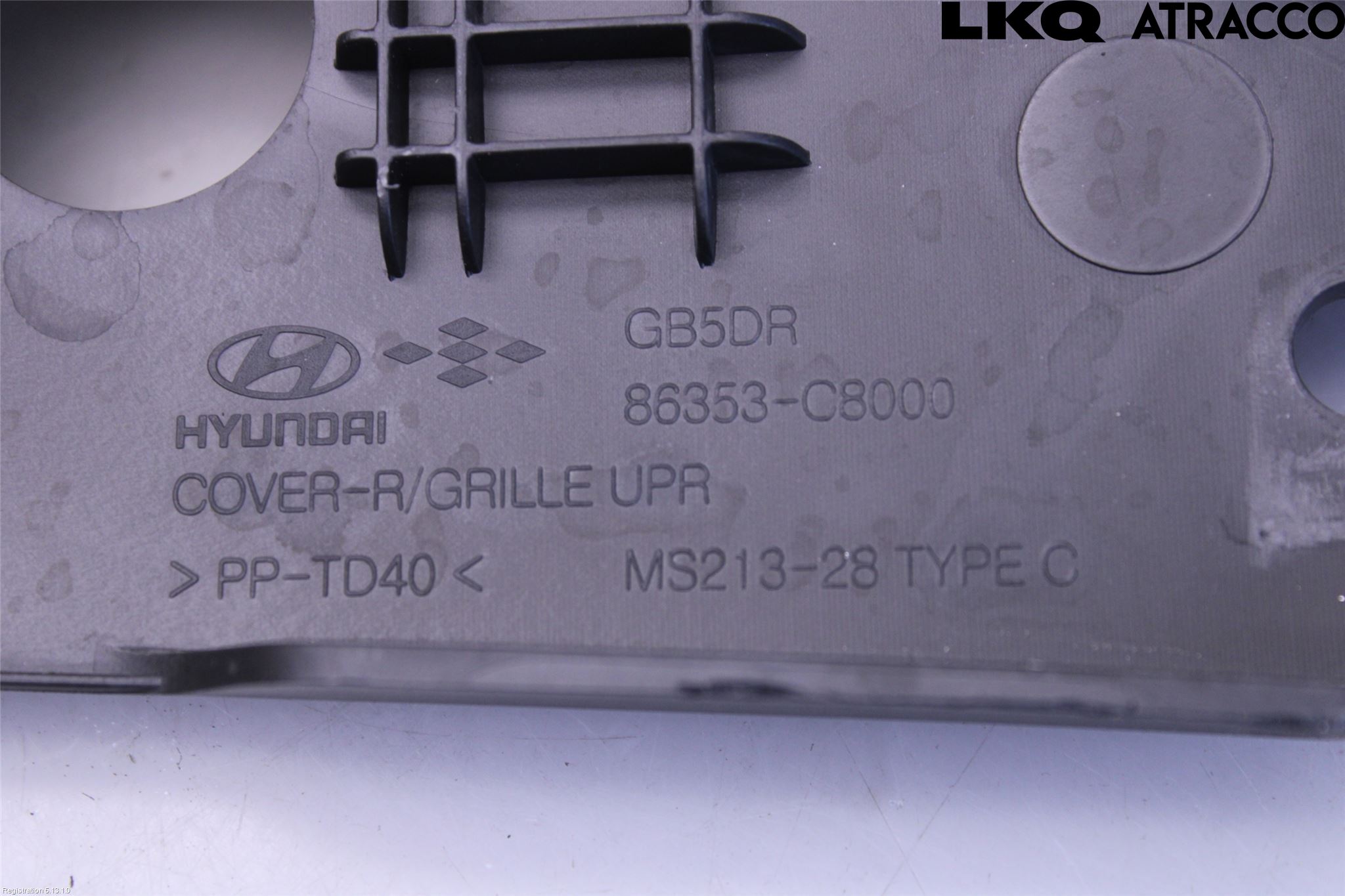 Hyundai i20 GB 15-20 Täckplast Front
