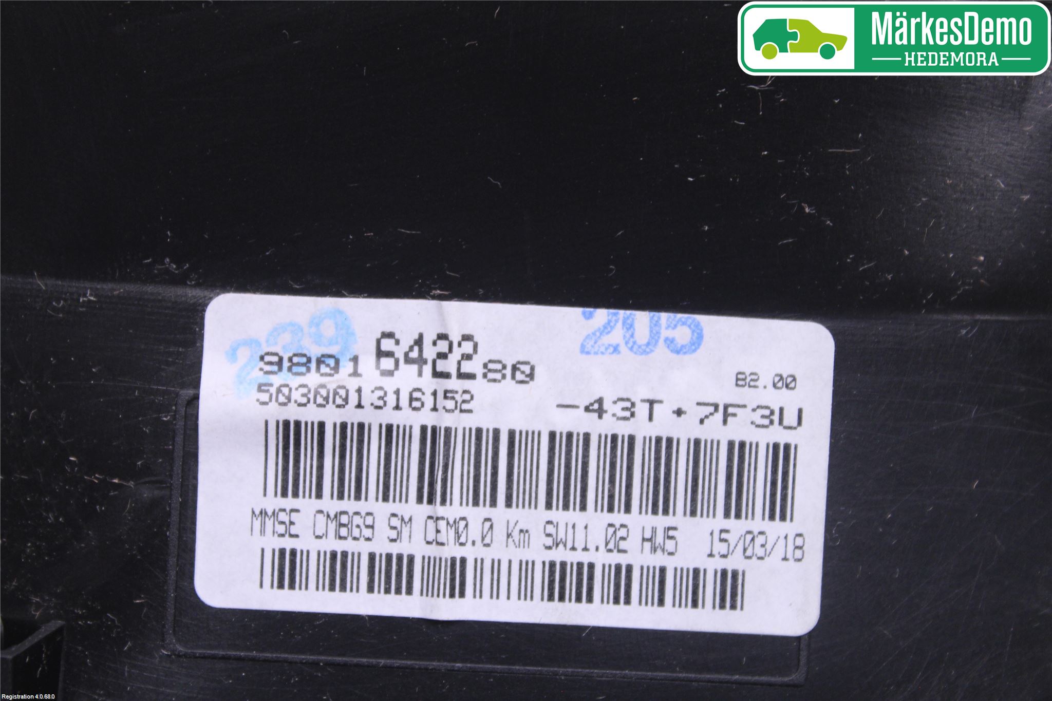 Citroen BERLINGO 08-18 Instrument Komb