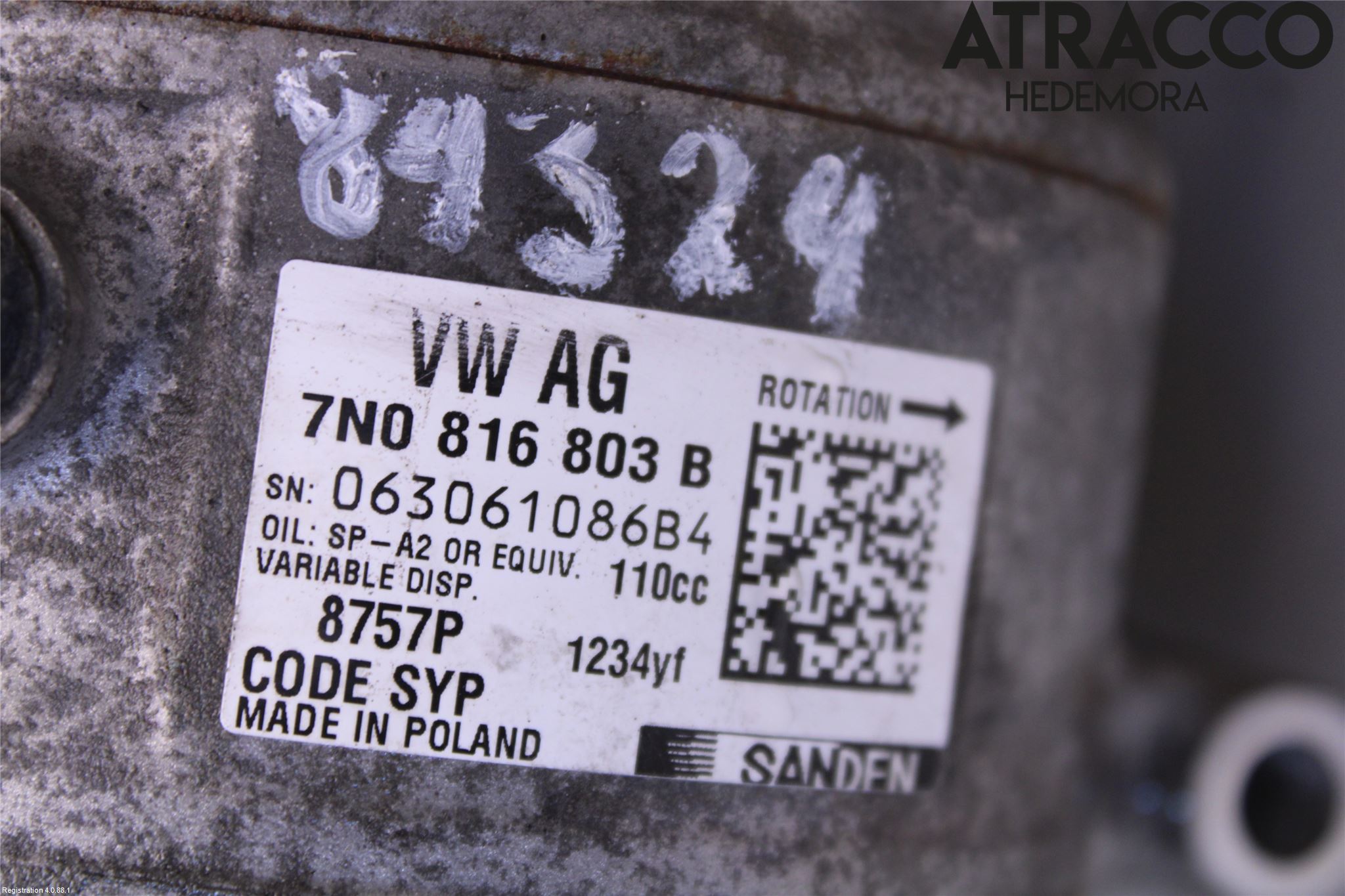 Volkswagen VW SHARAN 11- Ac Kompressor